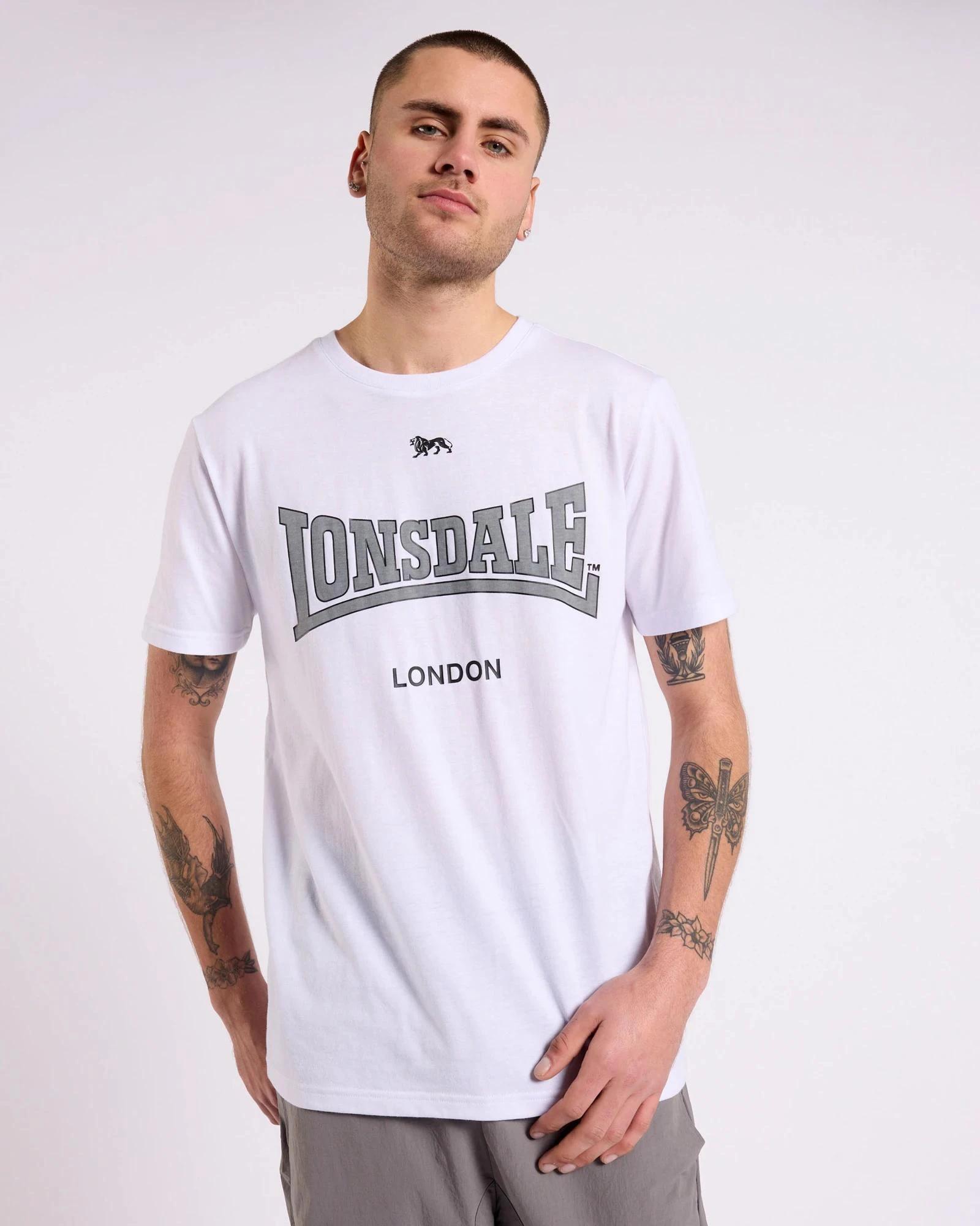 4 London T-Shirt - Lonsdale London WHITE, 4 of 5