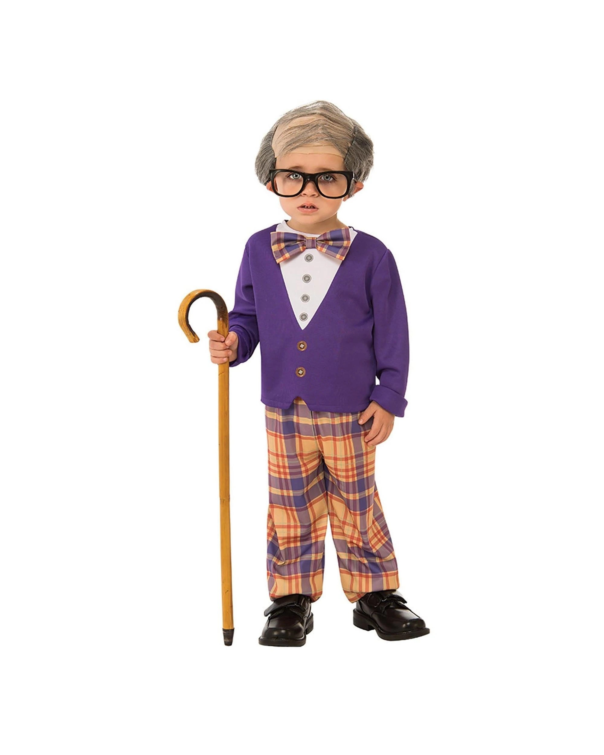 1 Little Old Man Child Costume Size M, 1 of 3