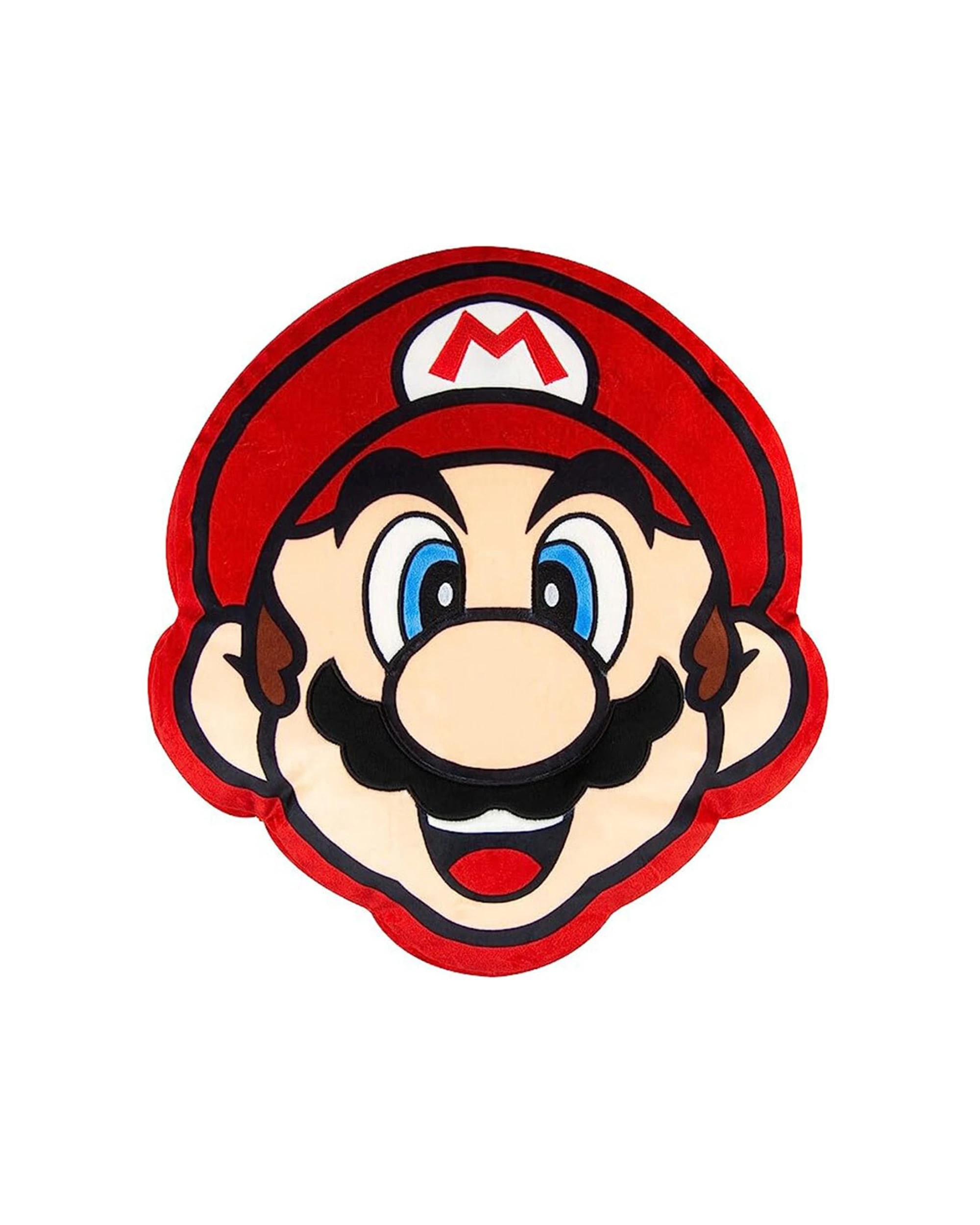 1 Super Mario Head Mega Mocchi Mocchi Plush Kids Toy 15 Inch Soft Official
 - red, 1 of 3