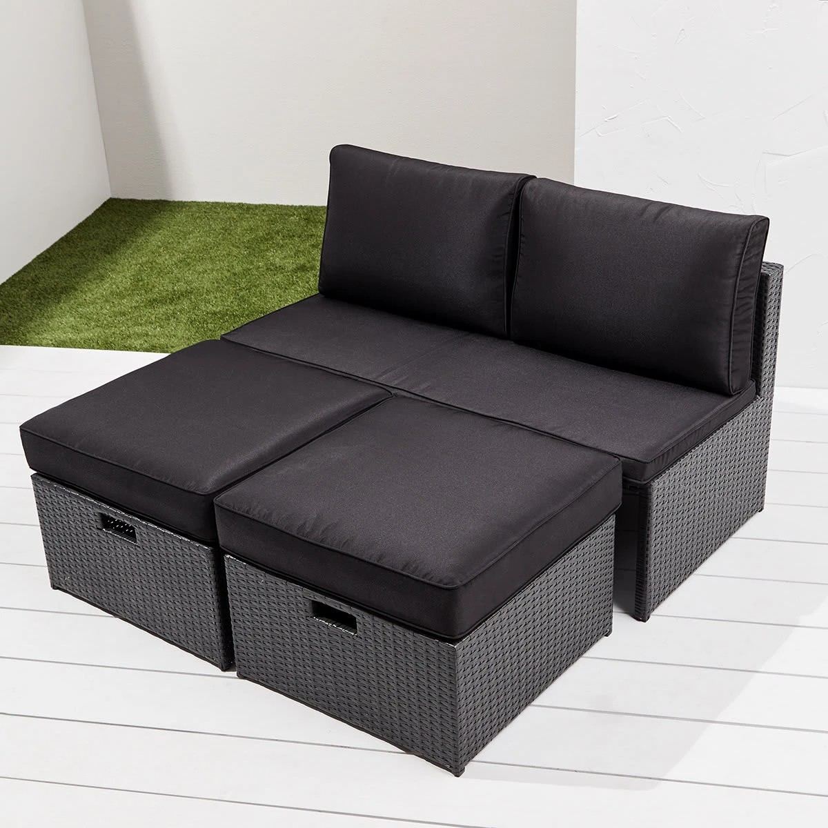 2 Rimini 4 Piece Modular Lounger, 2 of 6