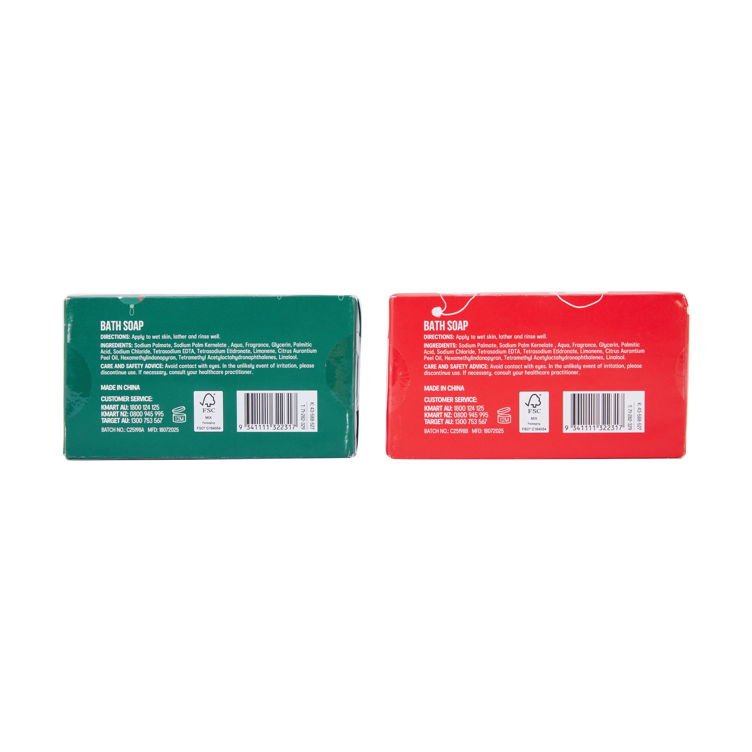 4 OXX Bodycare Bath Soap 180g - Berry Scented, Assorted, 4 of 4