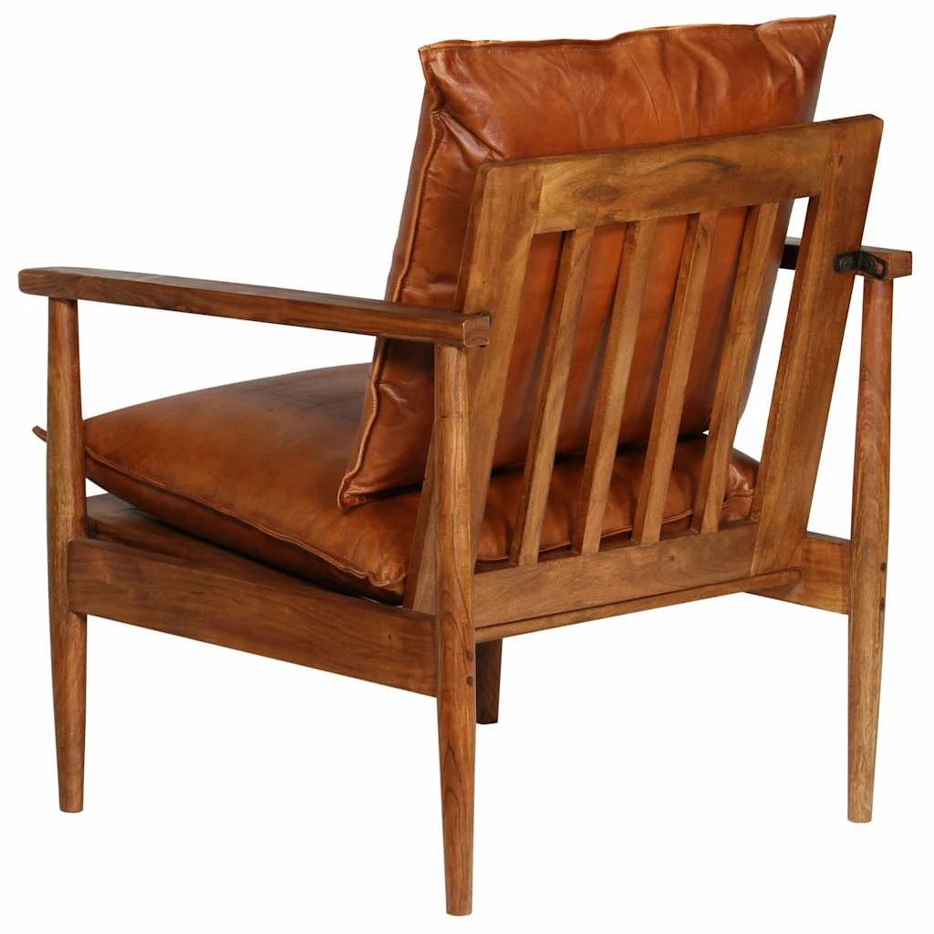 5 Vidaxl Armchair Chair - Brown, 5 of 10