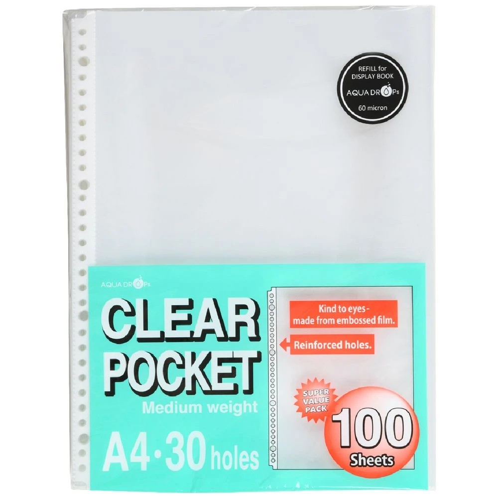 1 Aqua Drops Medium Weight Refills 100 Pack, 1 of 3