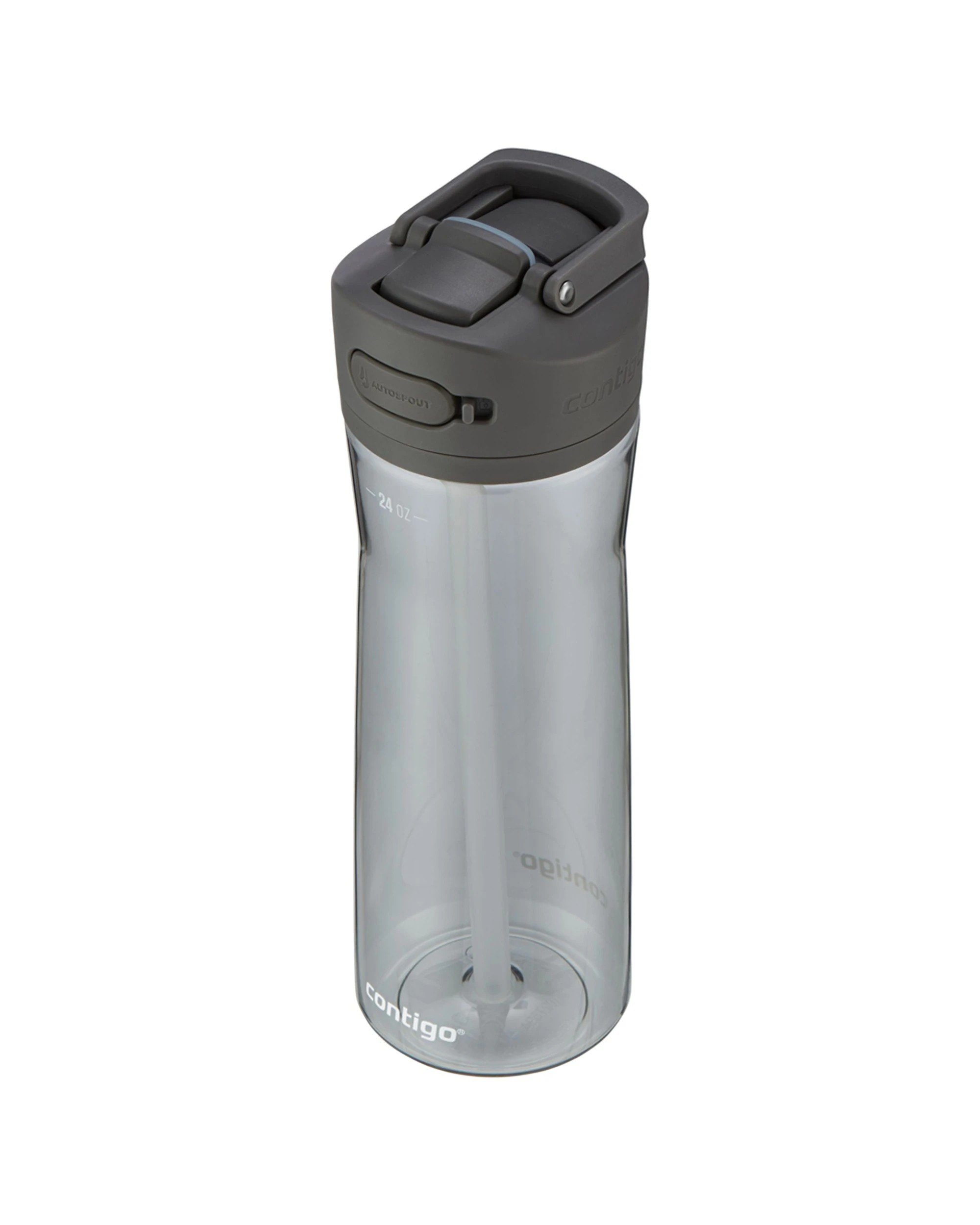 3 Contigo Ashland 2.0 Autospout Bottle 709ml Tritan Leakproof Push Button Hydration - Grey, 3 of 7