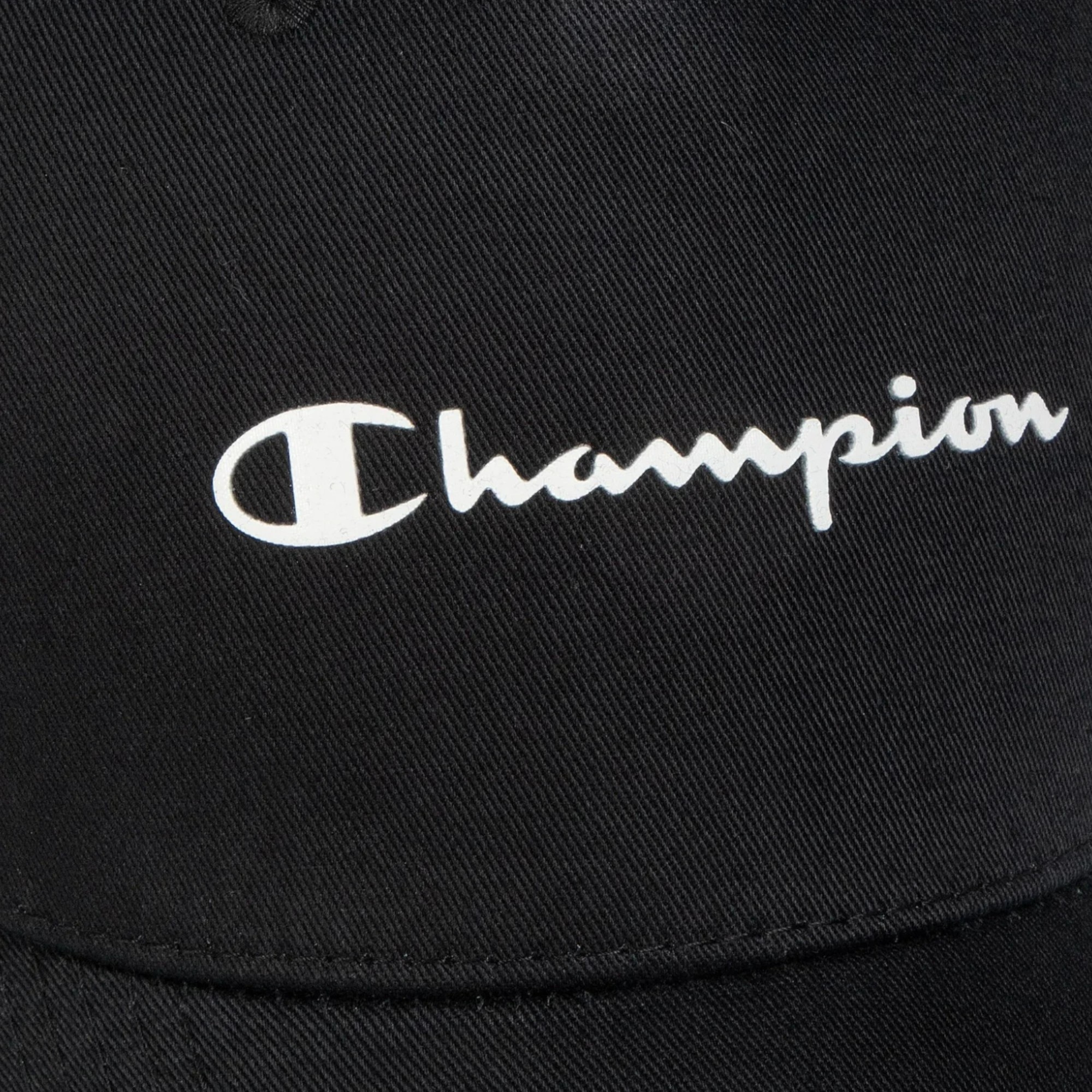5 Champion Mens Baseball Cap Cotton Black Hat - ONE SIZE - Black, 5 of 5