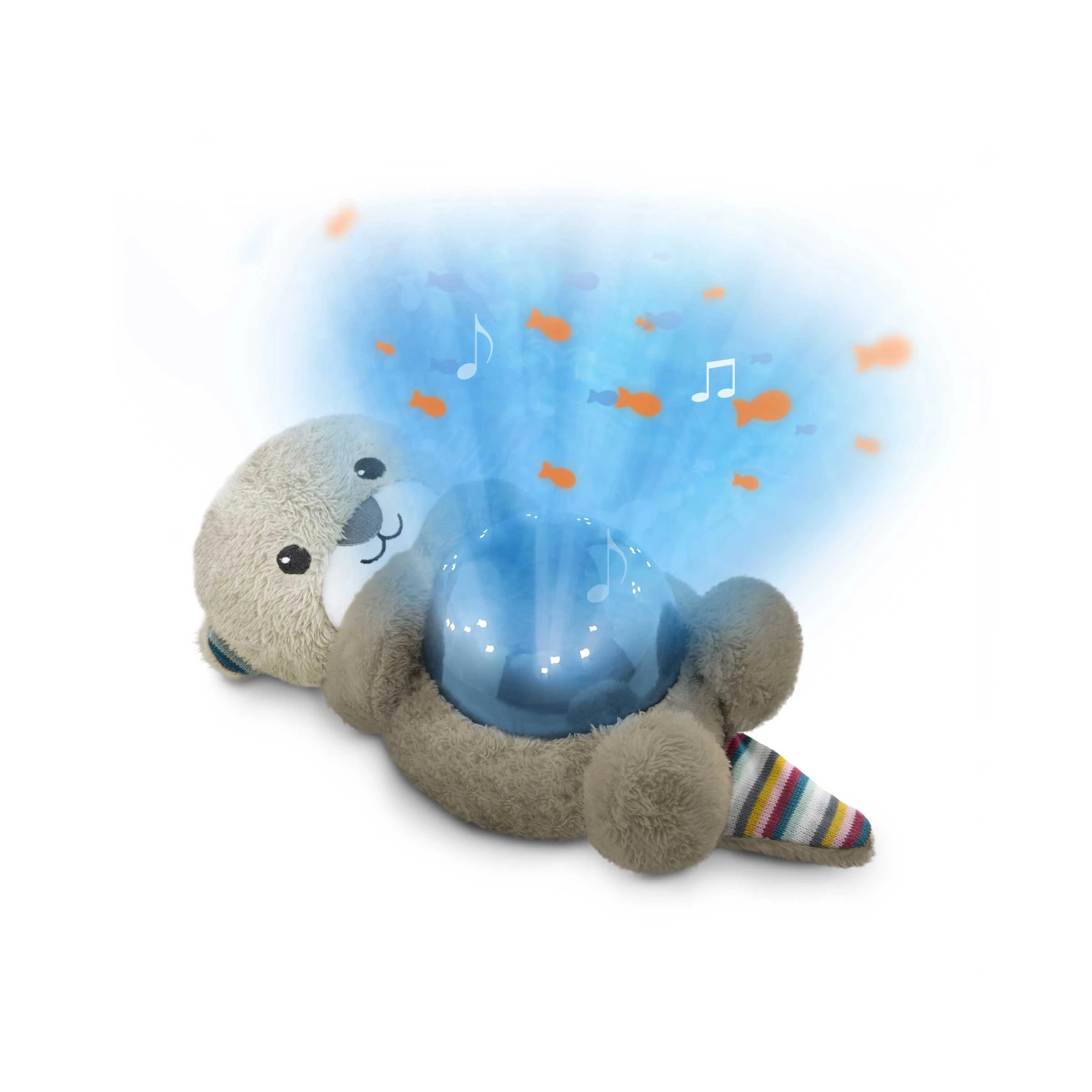 1 ZAZU Bedtime Projector - Otto The Otter With Ocean Projections, 1 of 6