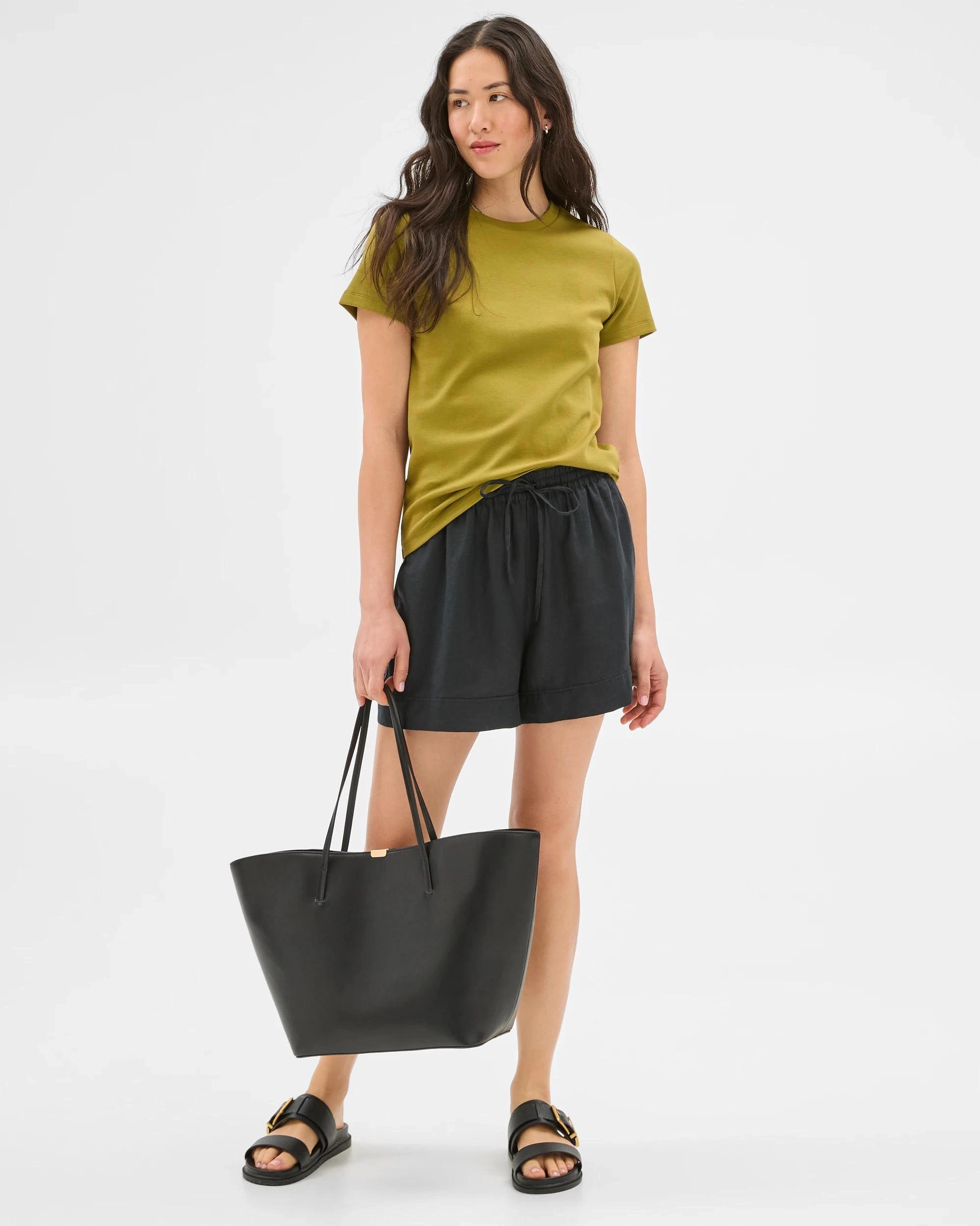 2 Target Australian Cotton Interlock Neat T-Shirt PARROT GREEN, 2 of 8