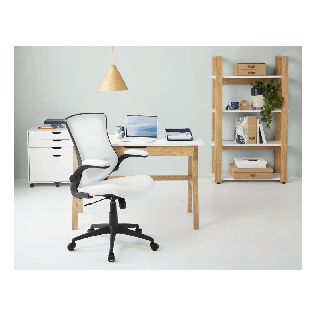 10 Brighton Mesh Back Chair White, 10 of 10