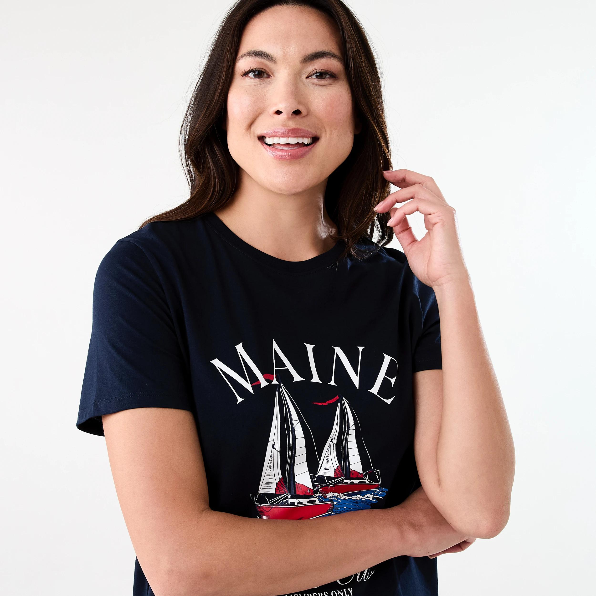 4 Short Sleeve Printed T-shirt Maine, 4 of 5
