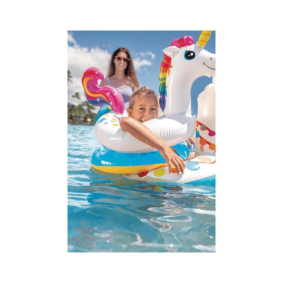 4 INTEX Big Animal Kids Children Inflatable Pool Rings - Assorted Vinyl - 1 X - Multi, 4 of 9