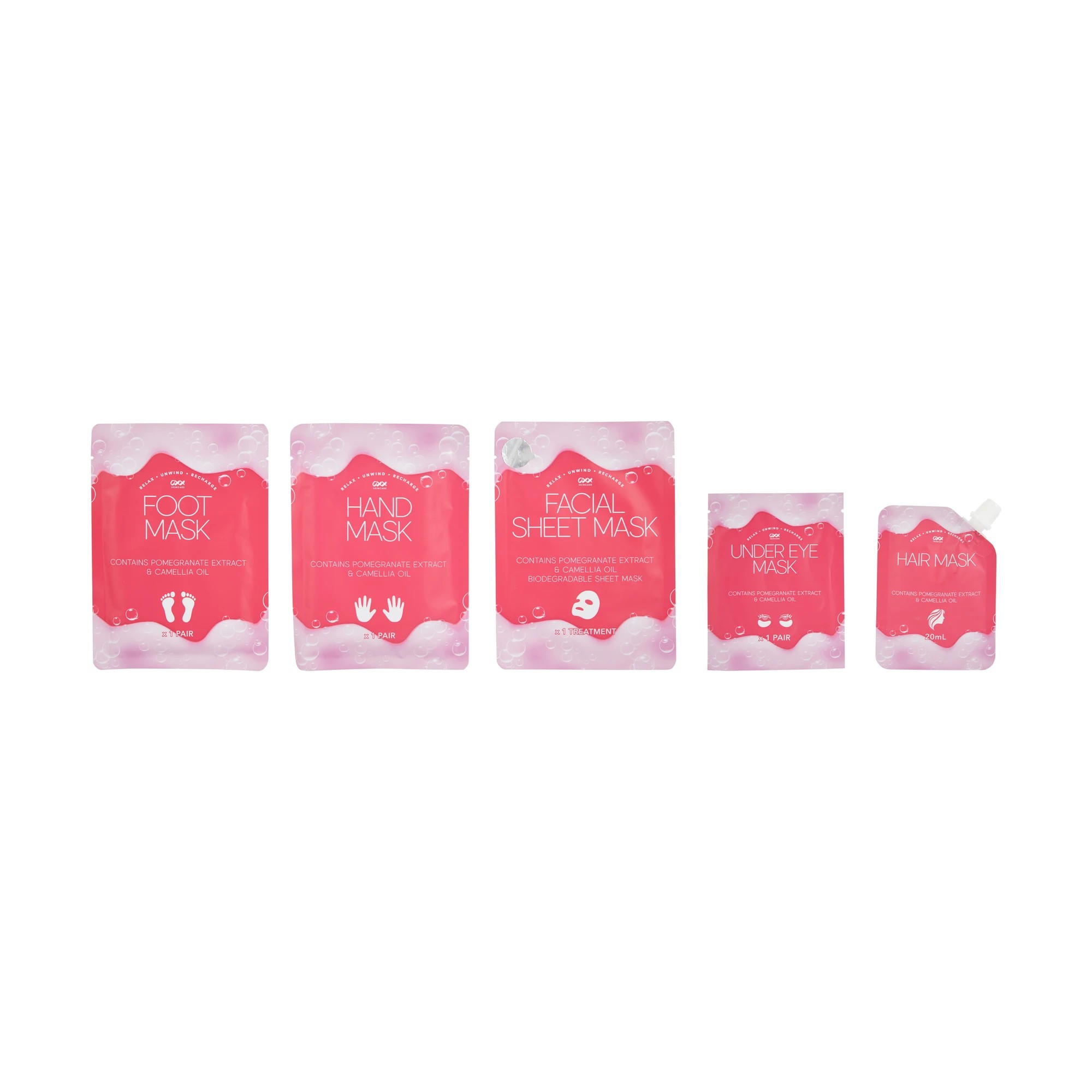 2 OXX Skincare 15-Minute Rescue Kit - Pomegranate Extract and Camellia Oil, 2 of 5