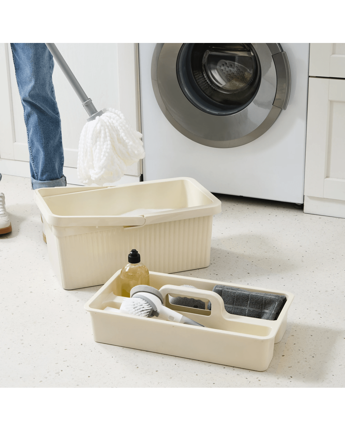 2 Ribbed Bucket and Caddy, 2 of 10