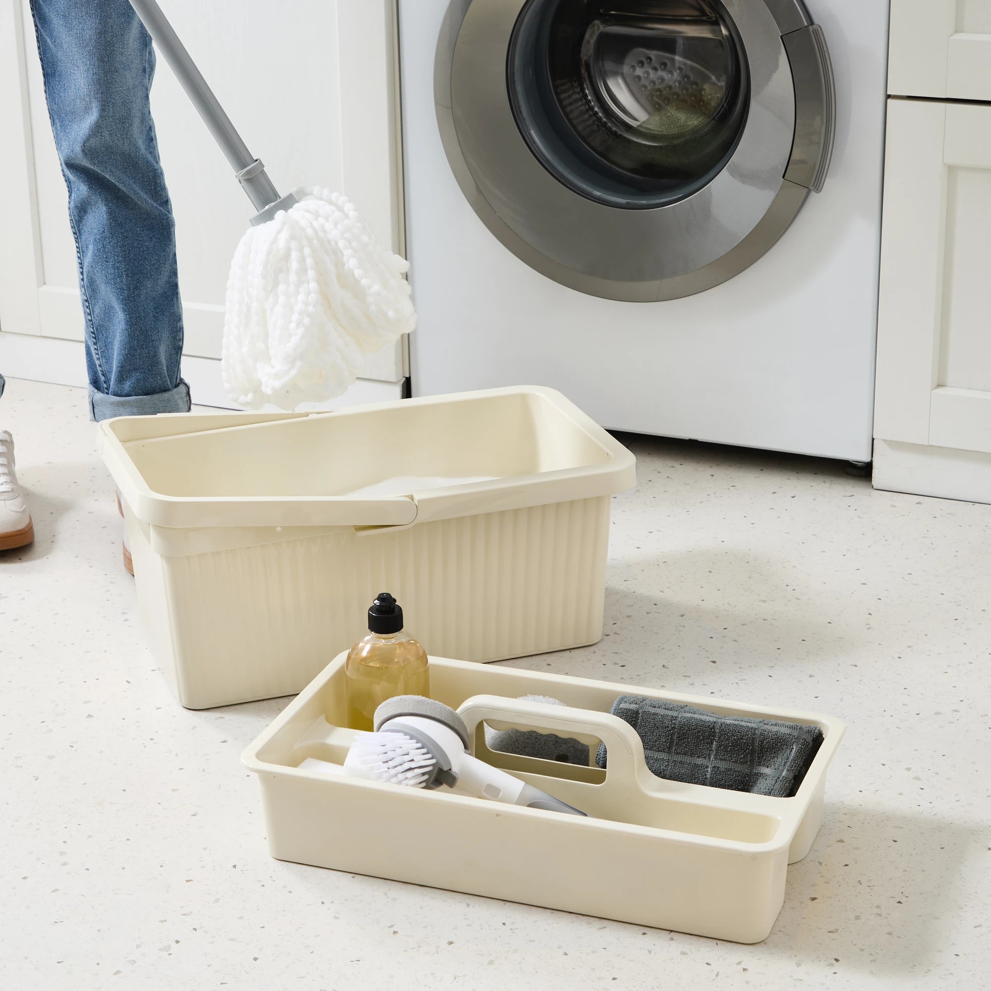 2 Ribbed Bucket and Caddy, 2 of 10