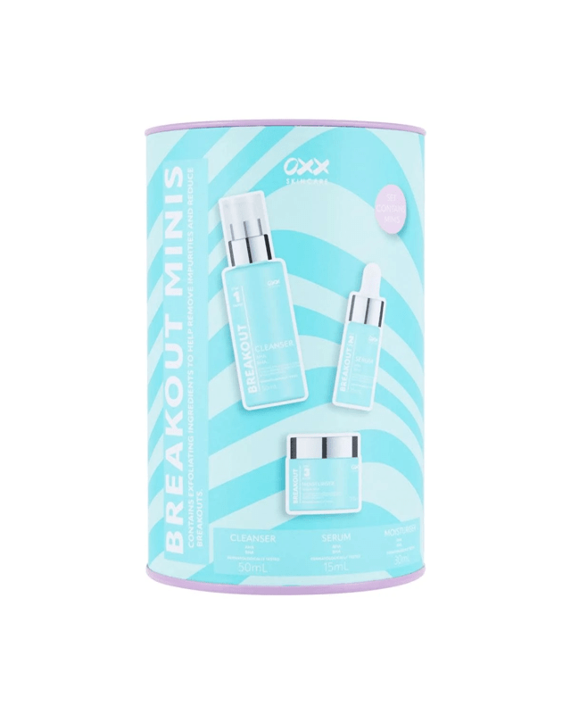 OXX Skincare Breakout Minis Set - AHA and