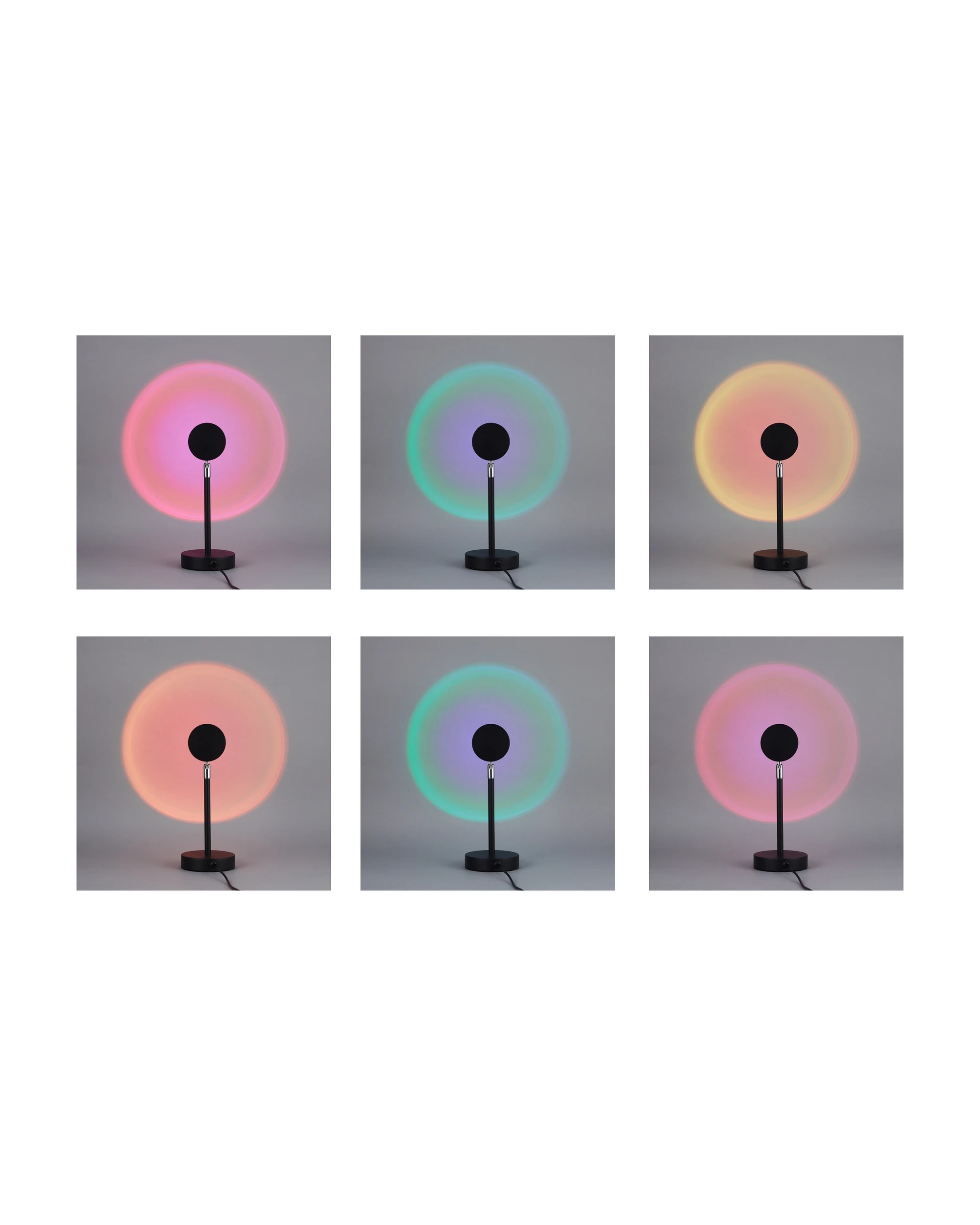 2 Mini Sunset Lamp, 2 of 8