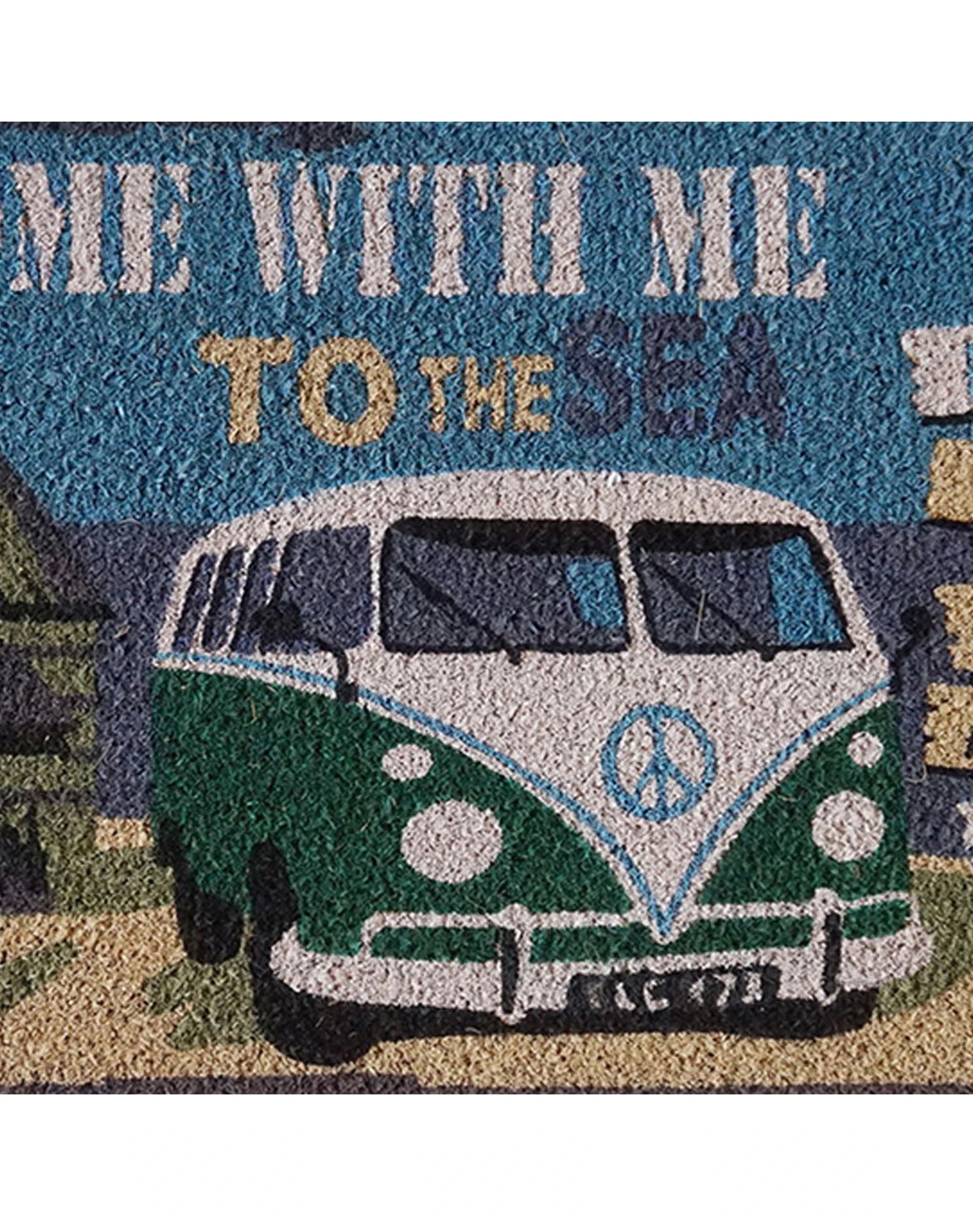 2 Solemate PVC Traveller Kombi 45x75cm Outdoor Doormat PVC Backed Coconut Coir - Multi, 2 of 3