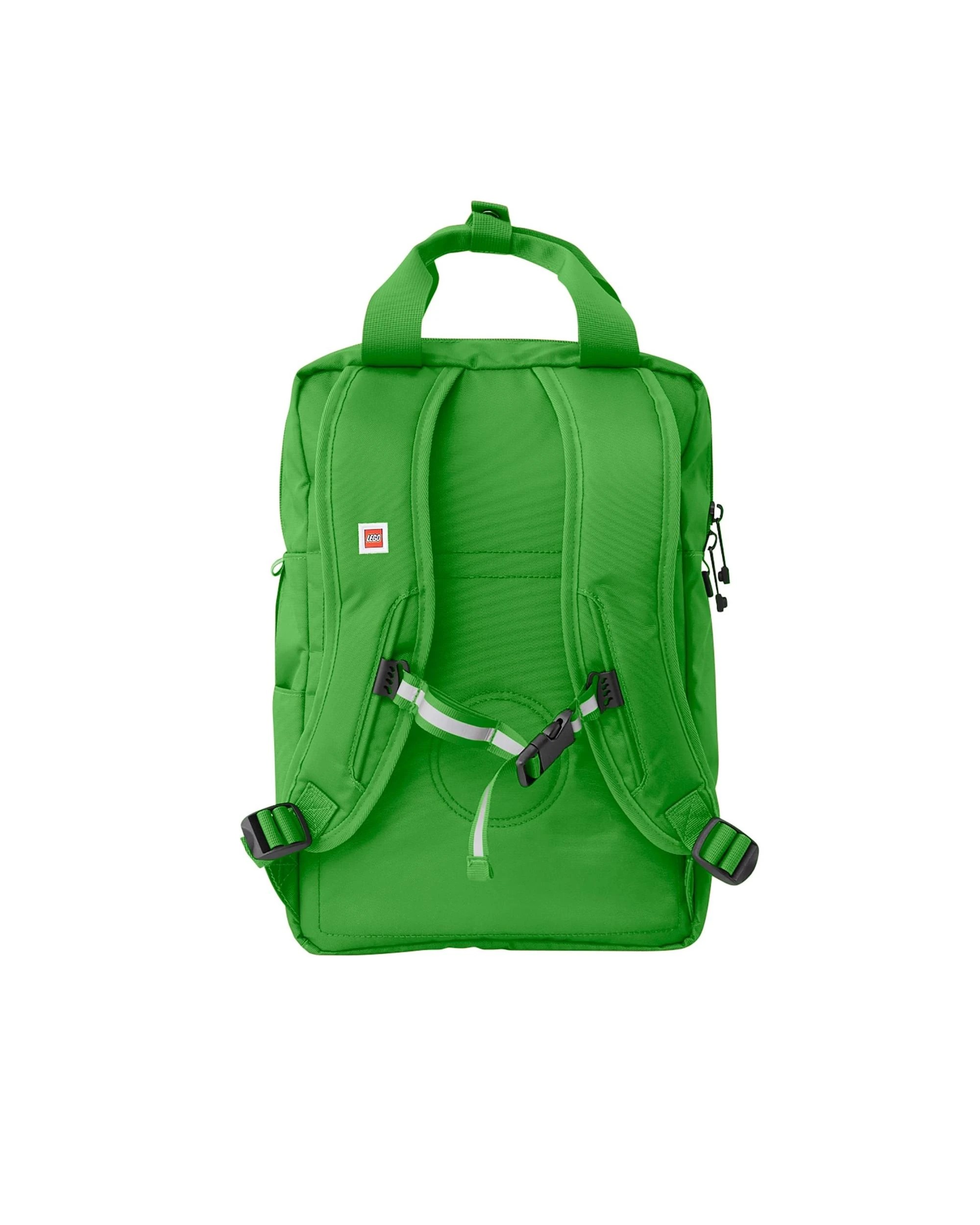 6 LEGO Brick 2x2 Bright Green Backpack, 6 of 6