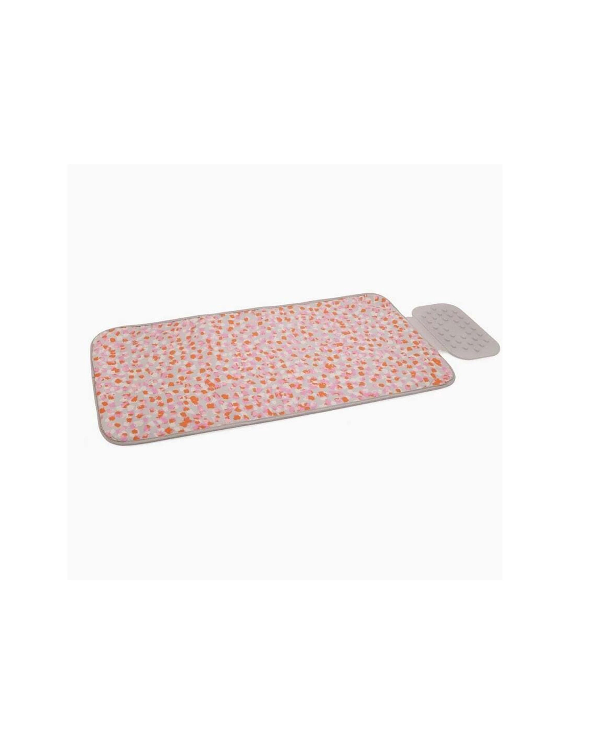 1 Joseph Joseph Swift Ironing Mat 47x90cm Heat Resistant DripLock Silicone Non-Slip Peach Blossom - Multi, 1 of 6
