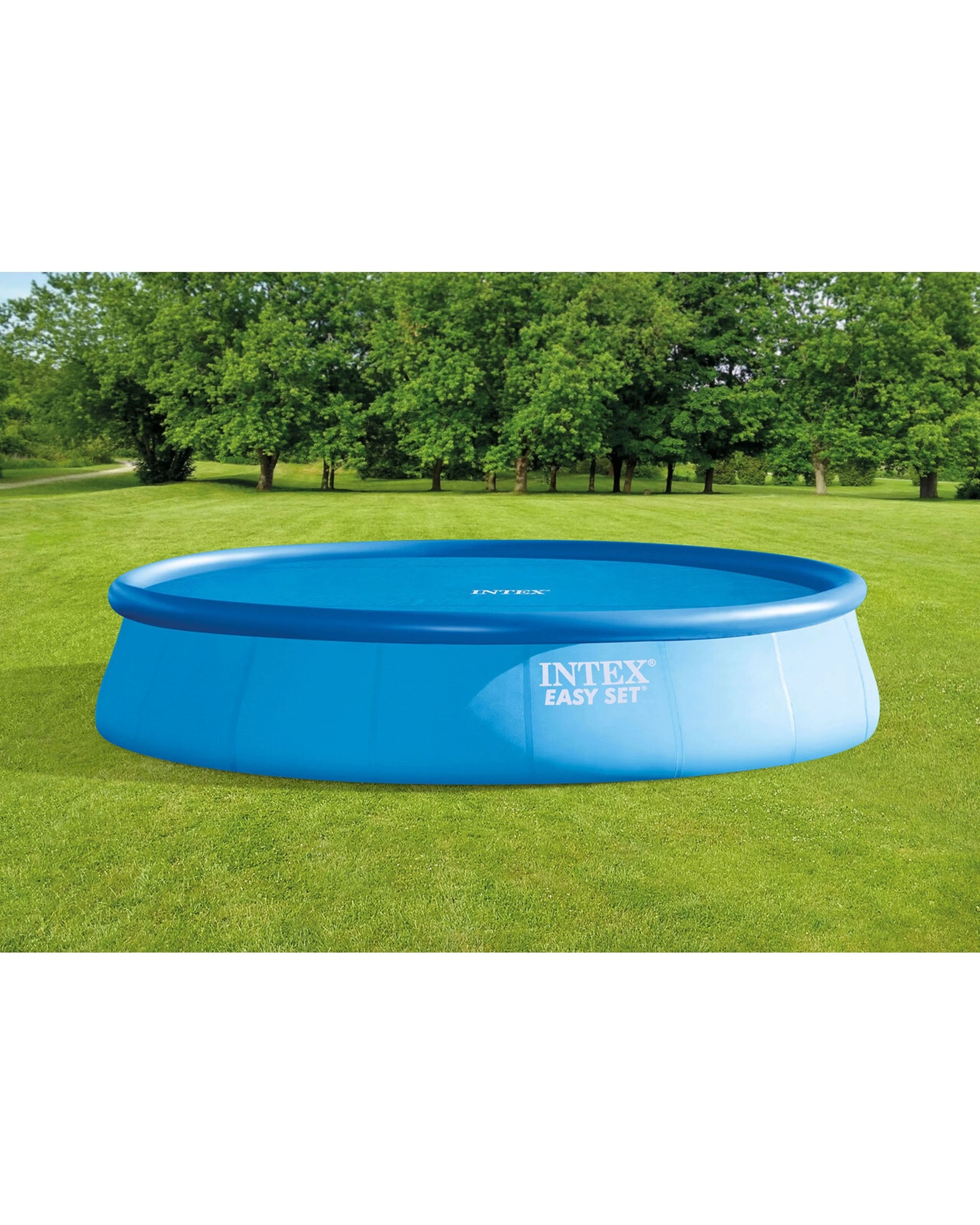 2 Intex Above Ground Solar Outdoor Pool Cover - Blue, 2 of 5