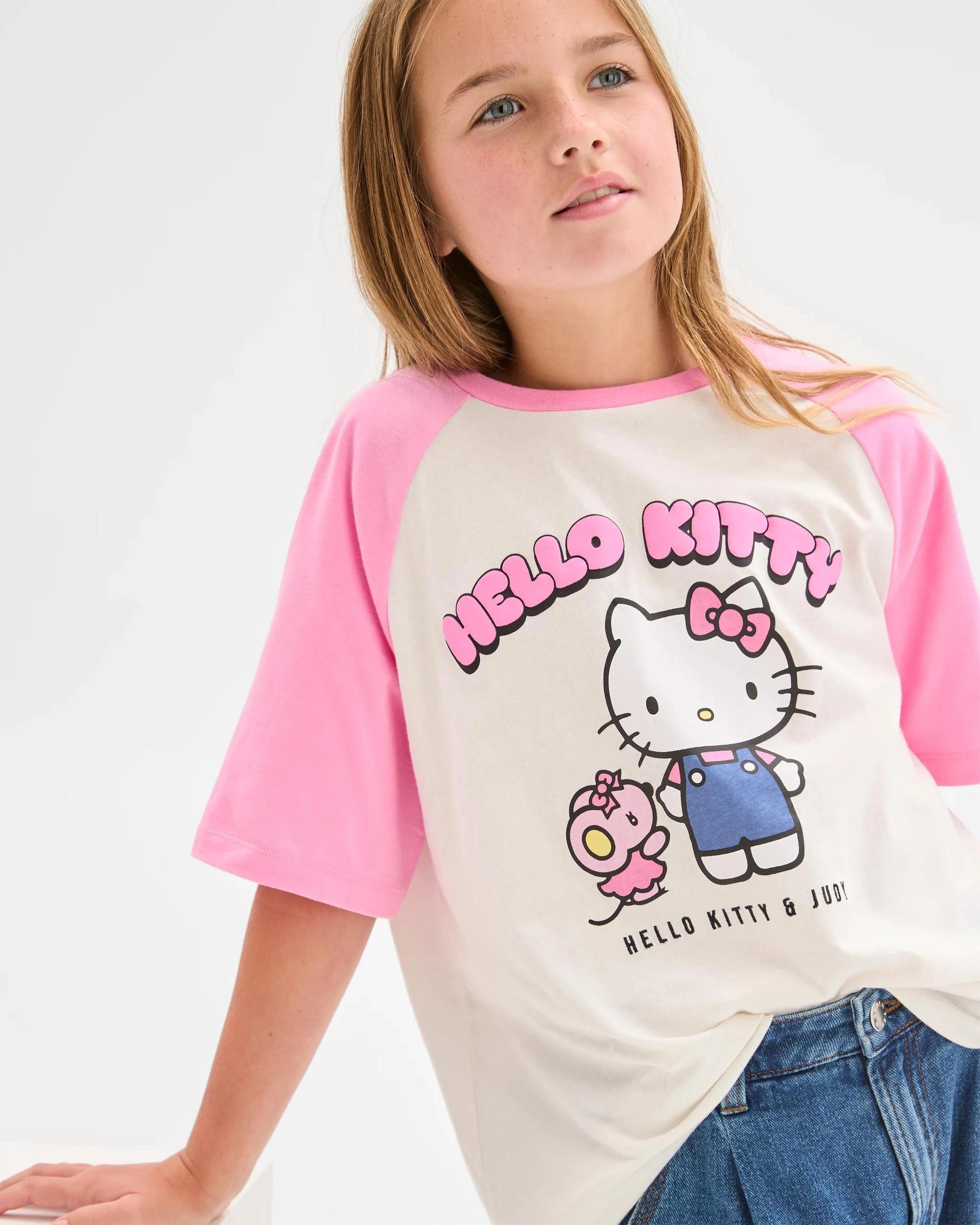 6 Hello Kitty Australian Cotton Print T-Shirt LIGHT PINK, 6 of 9