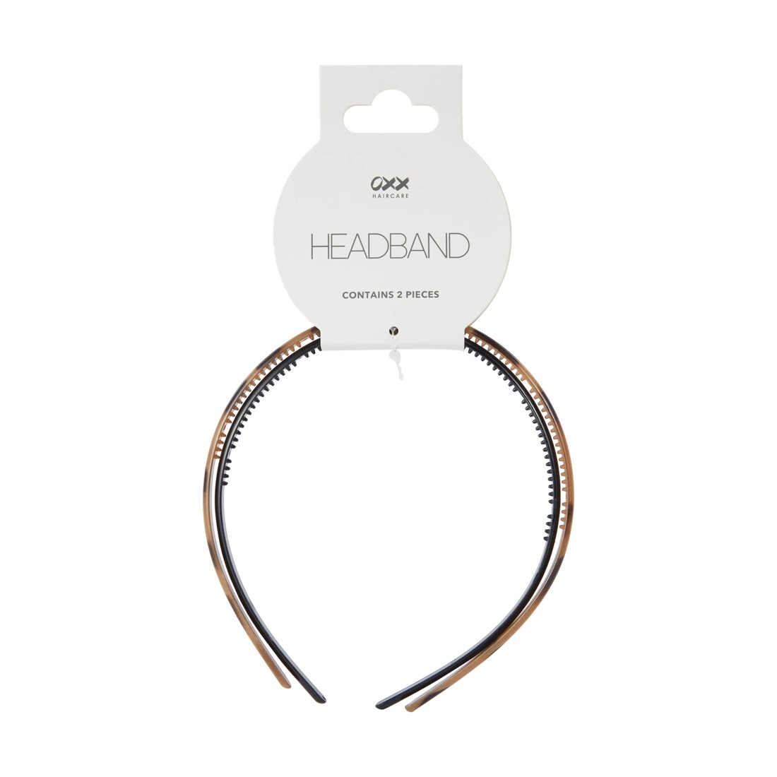 4 OXX Haircare 2 Piece Headband - Black and Tort, 4 of 4