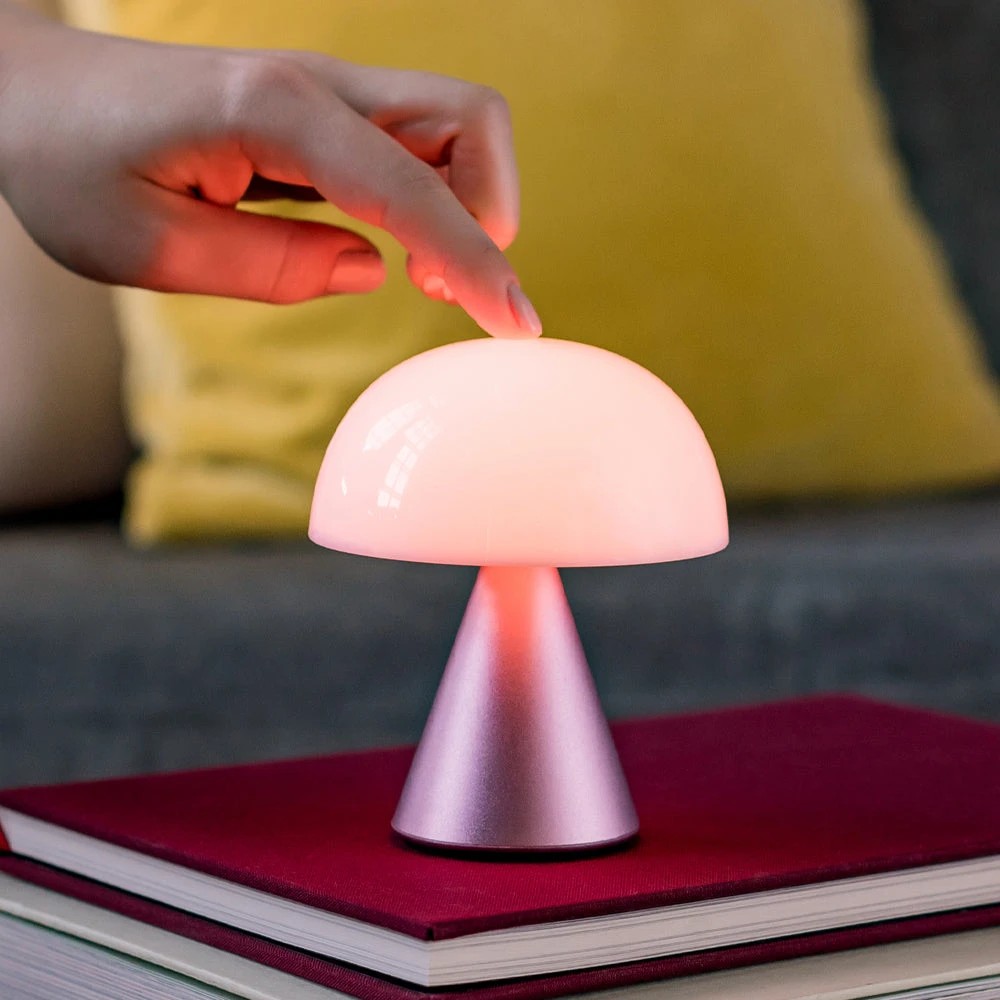 5 Lexon Mina M Medium Portable Led Lamp - Pink - Pink, 5 of 5