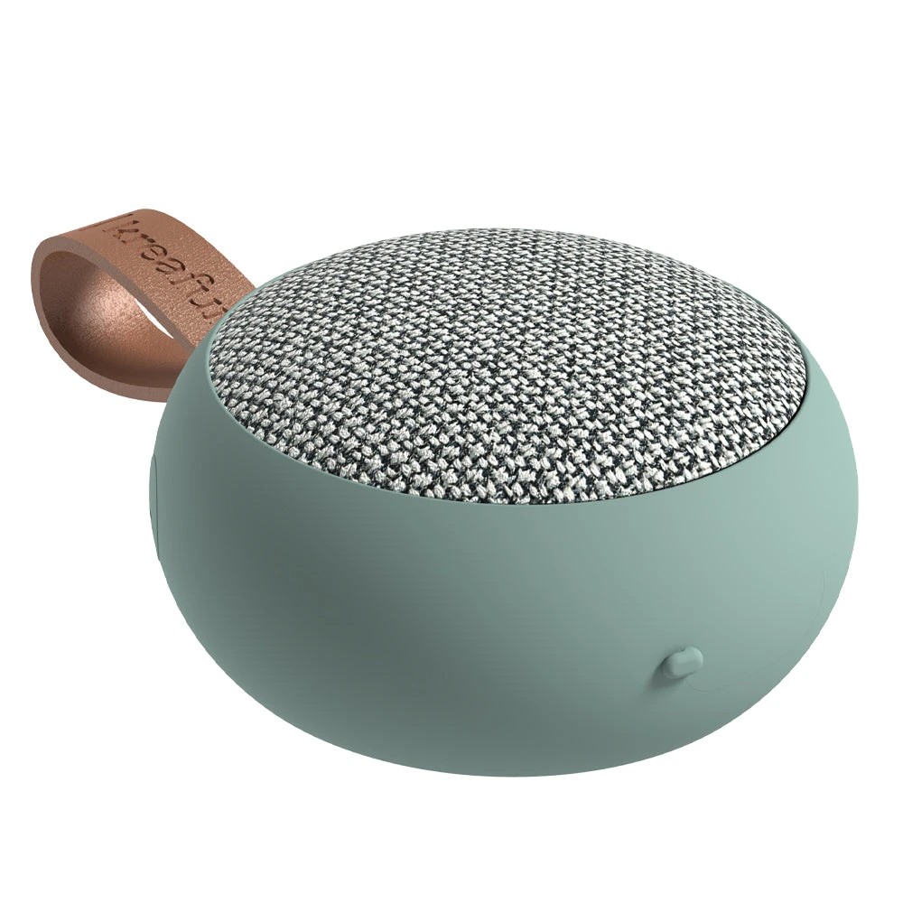 1 Kreafunk Ago 2 Fabric Bluetooth Speaker Dusty - Green, 1 of 4