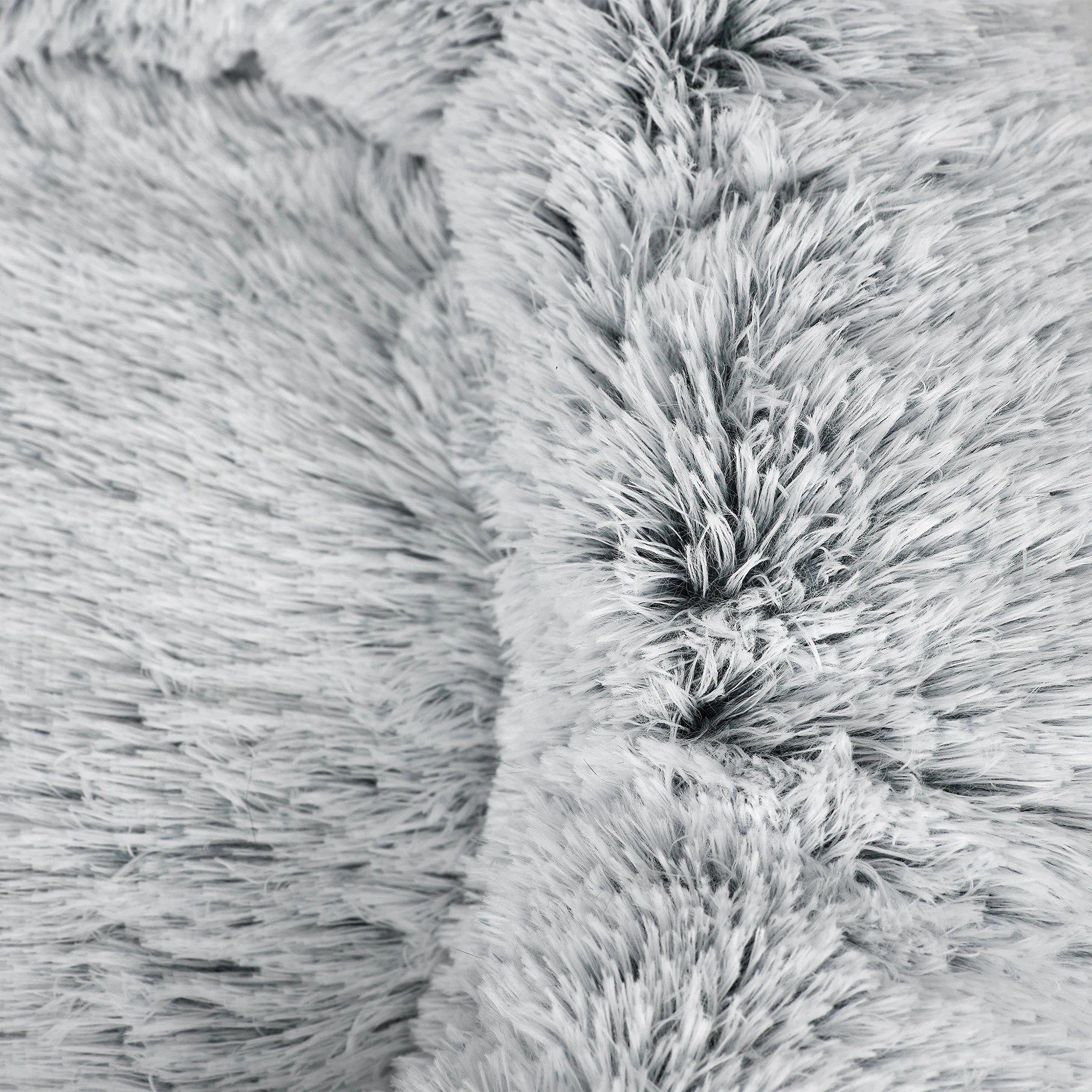 4 Pawz Plush Pet Bed Large Charcoal Cover Only, 4 of 7