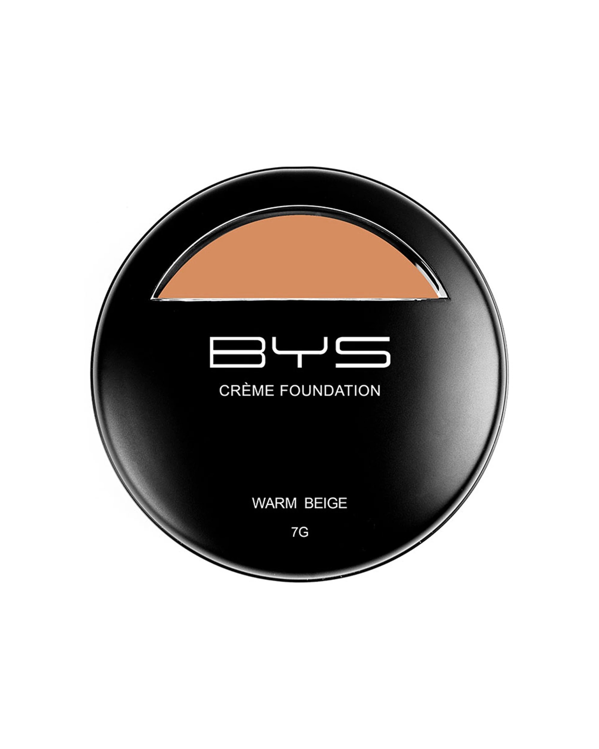 1 BYS Creme Foundation Warm Hydrating Buildable Coverage Sponge 7g - Beige, 1 of 3