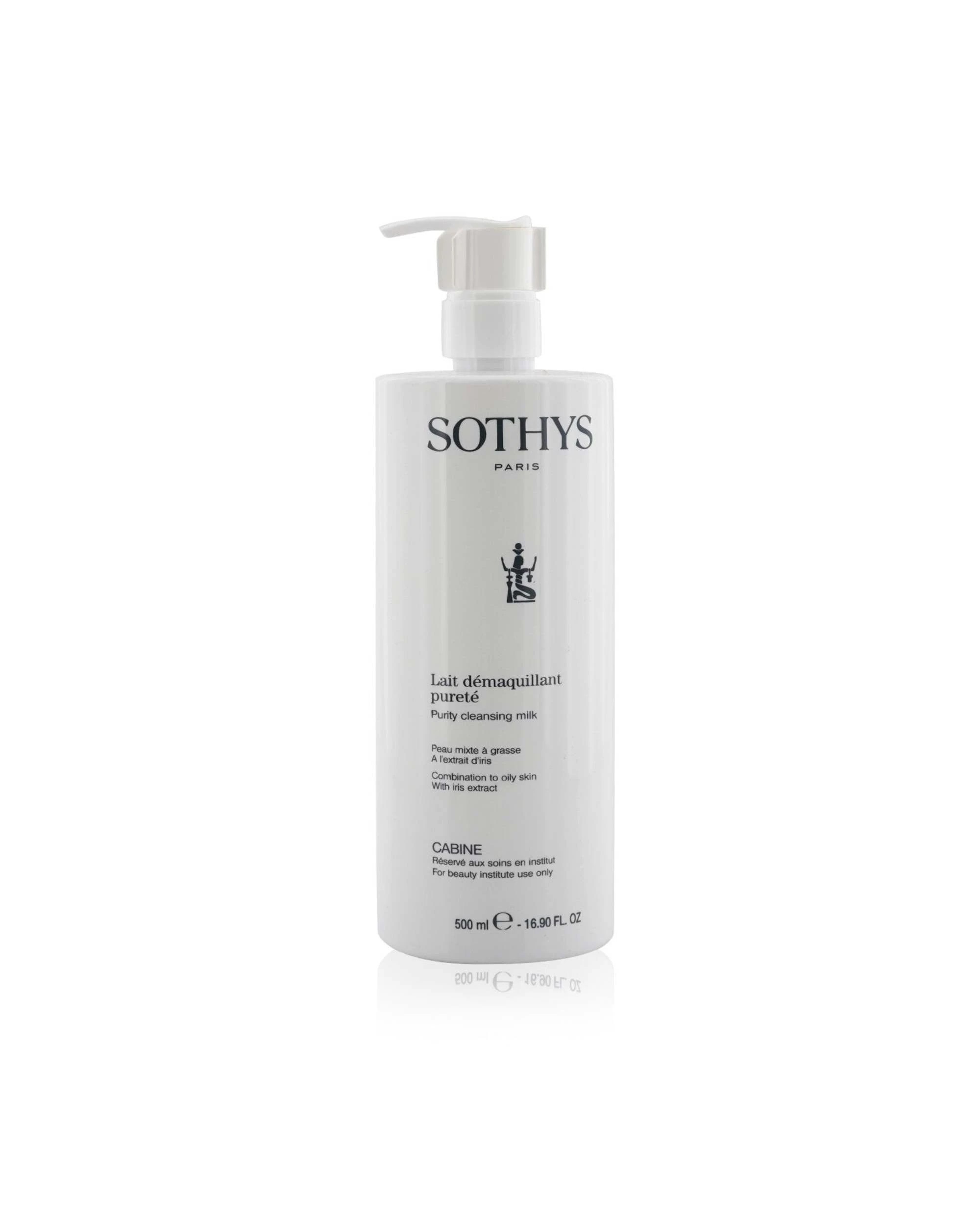 1 Sothys Purity Cleansing Milk - For Combination to Oily Skin , With Iris Extract (Salon Size)  500ml/16.9oz, 1 of 3