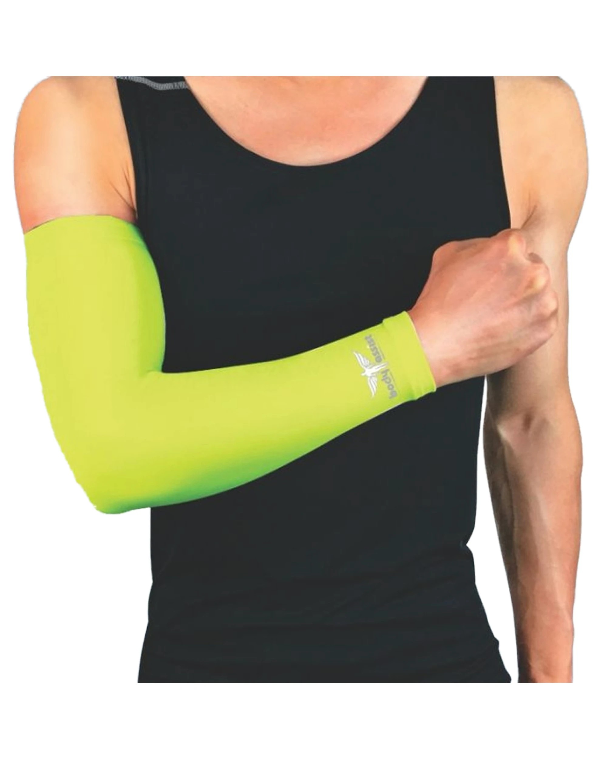 1 Bodyassist 2pc Compression Arm Sleeve Orthopaedic Support Small - Green - Green, 1 of 1