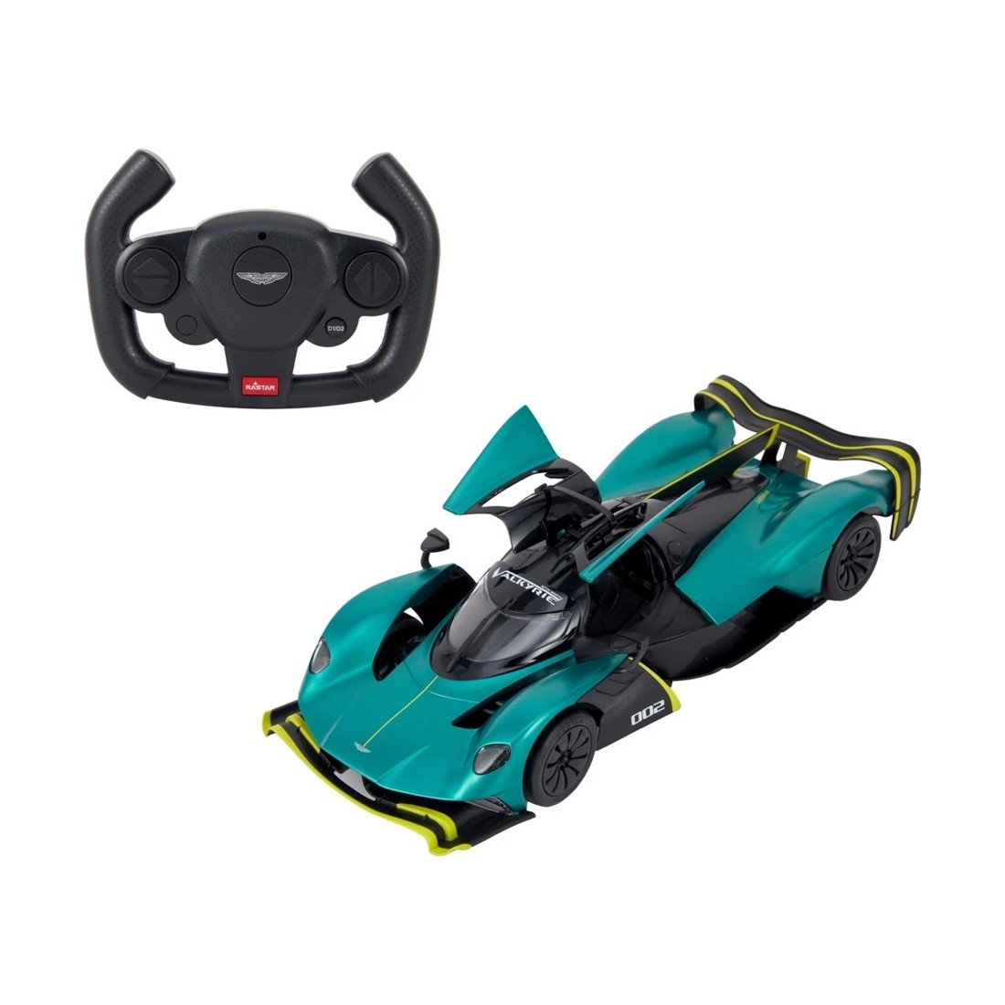 2 Rastar Aston Martin Valkyrie AMR Pro 1/14 Scale Radio Control Vehicle, 2 of 10
