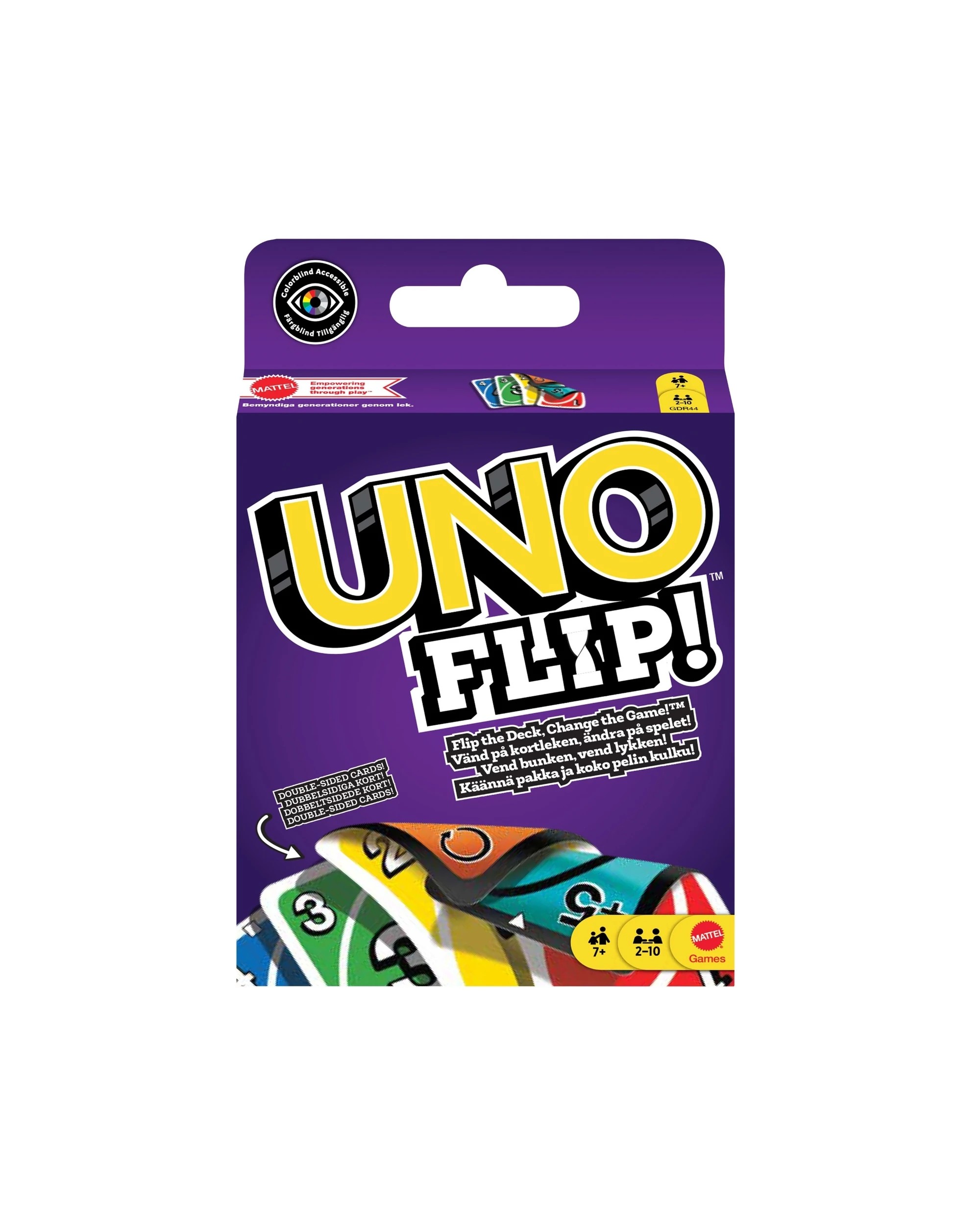 1 UNO Flip Card Game, 1 of 3