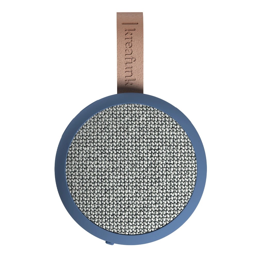 4 Kreafunk Ago 2 Fabric Bluetooth Speaker - Blue, 4 of 4