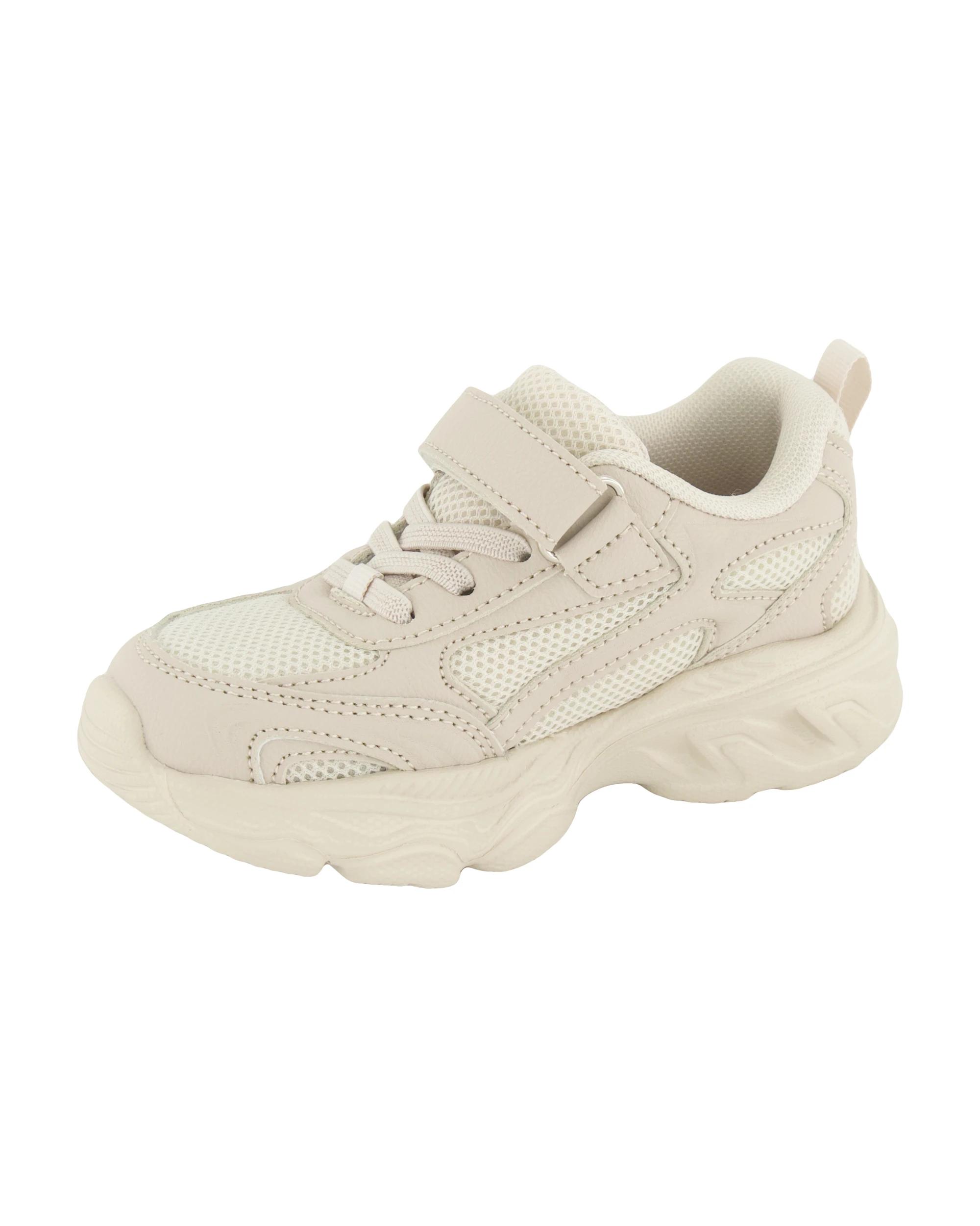 3 Junior Mesh Sneakers Cream, 3 of 4