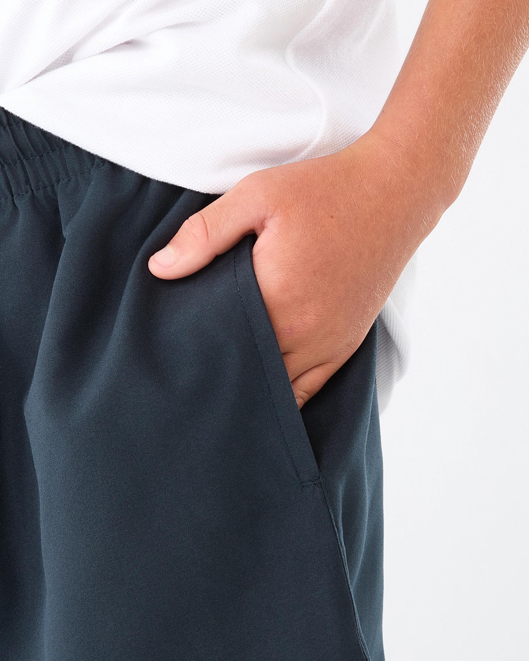 4 School Microfibre Shorts Nvy Sphire, 4 of 6