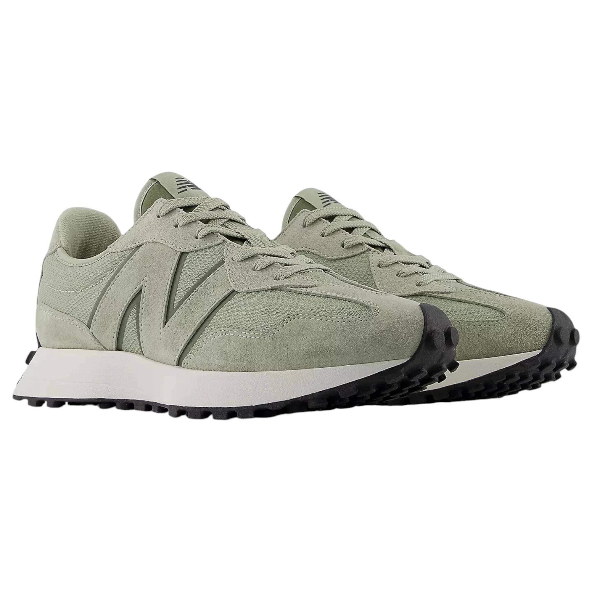 2 New Balance Mens 327 Olivine Athletic Shoes OLIVINE, 2 of 6