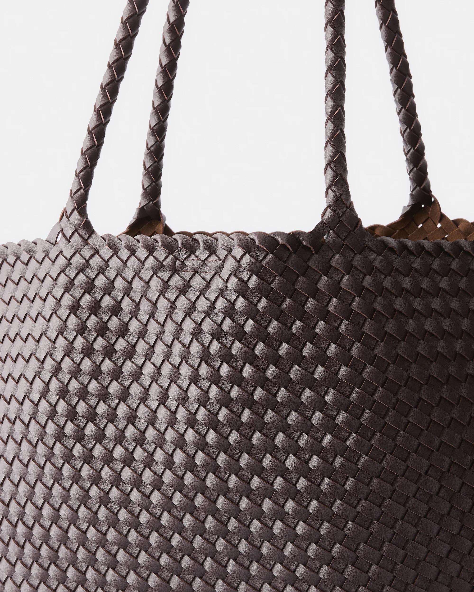 3 True Weave Tote Bag Deep Fudge, 3 of 5