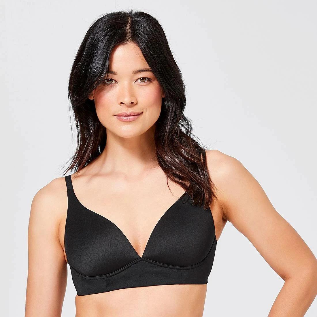 4 Target Soft Comfort Wirefree T-Shirt Bra BLACK, 4 of 4