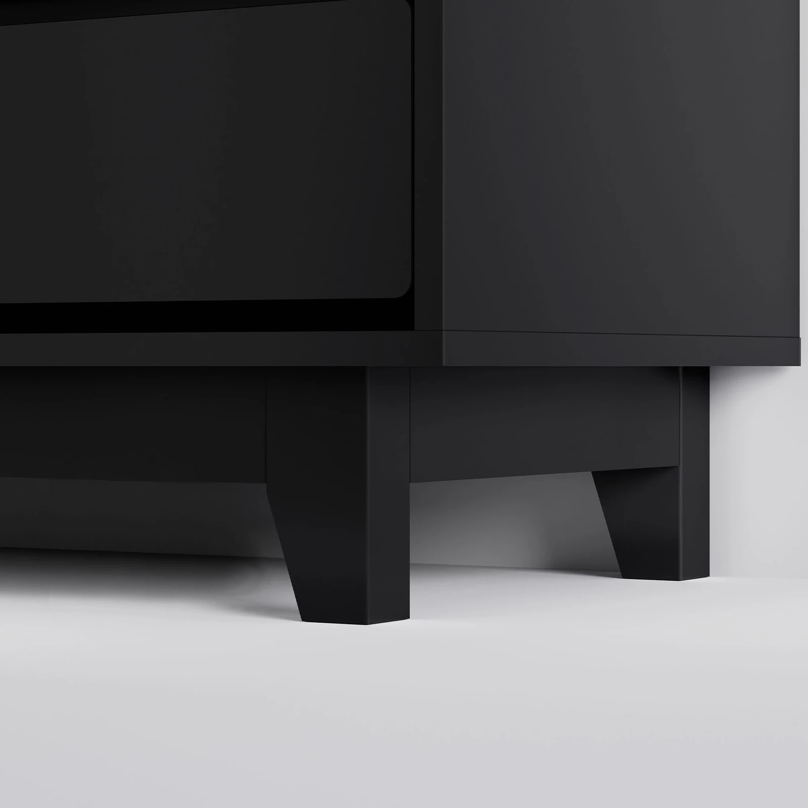 9 Alfordson 10 Chest of Drawers Minimalist Storage Cabinet Dresser - Black, 9 of 10