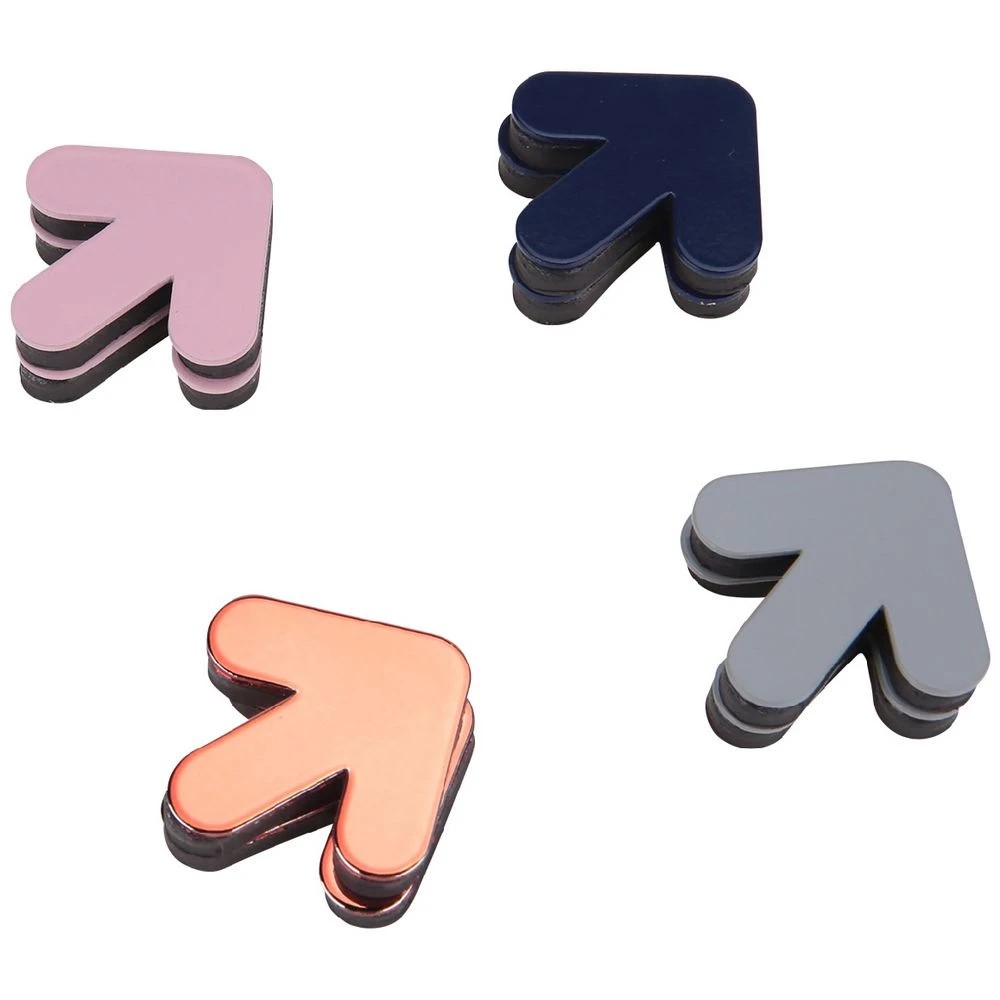 1 Otto Arrow Magnets Assorted Bright 8 Pack, 1 of 2