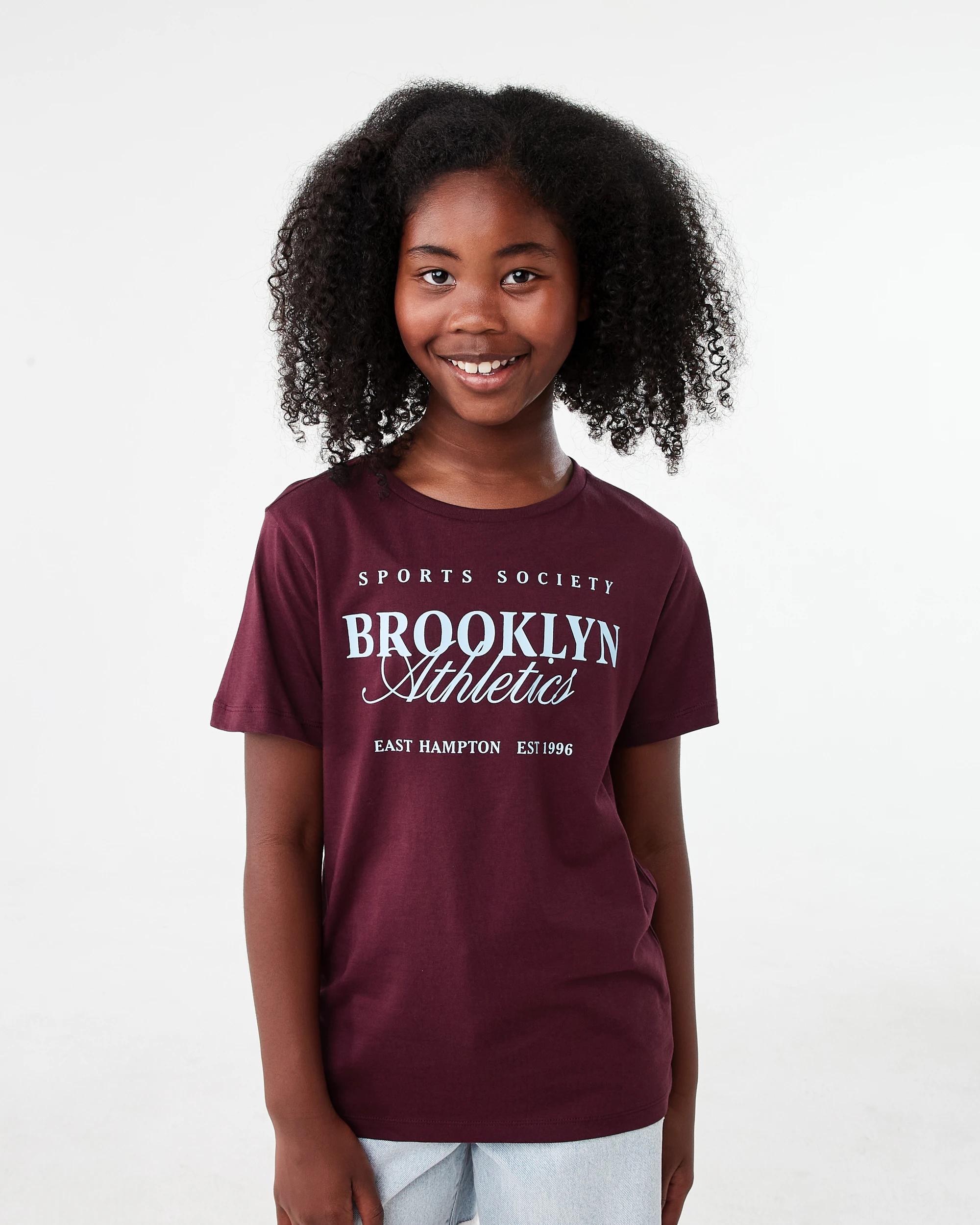 1 Short Sleeve Print T-shirt Red Brklyn, 1 of 7