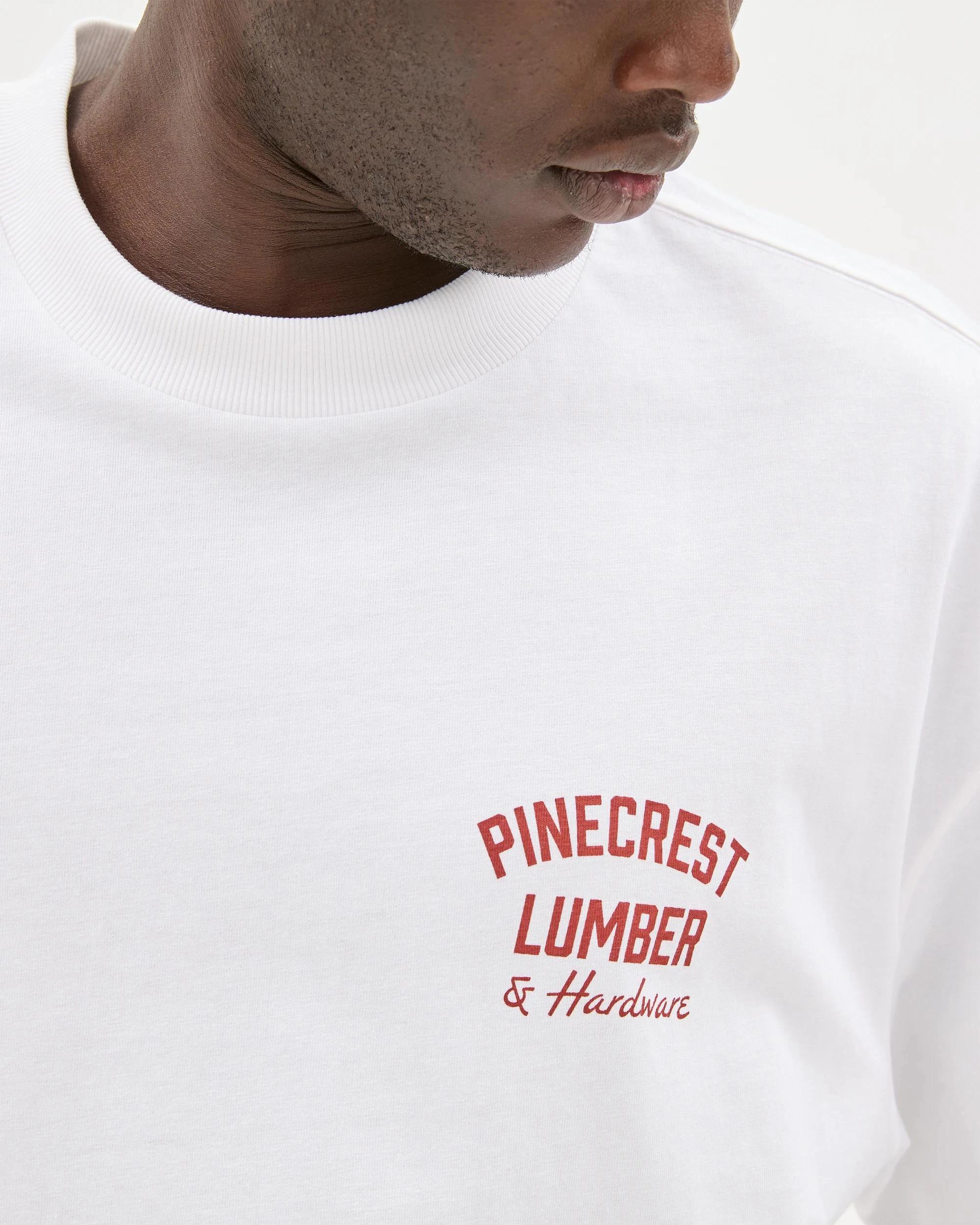 5 Commons Australian Cotton Graphic T-Shirt PINECREST WHITE, 5 of 5