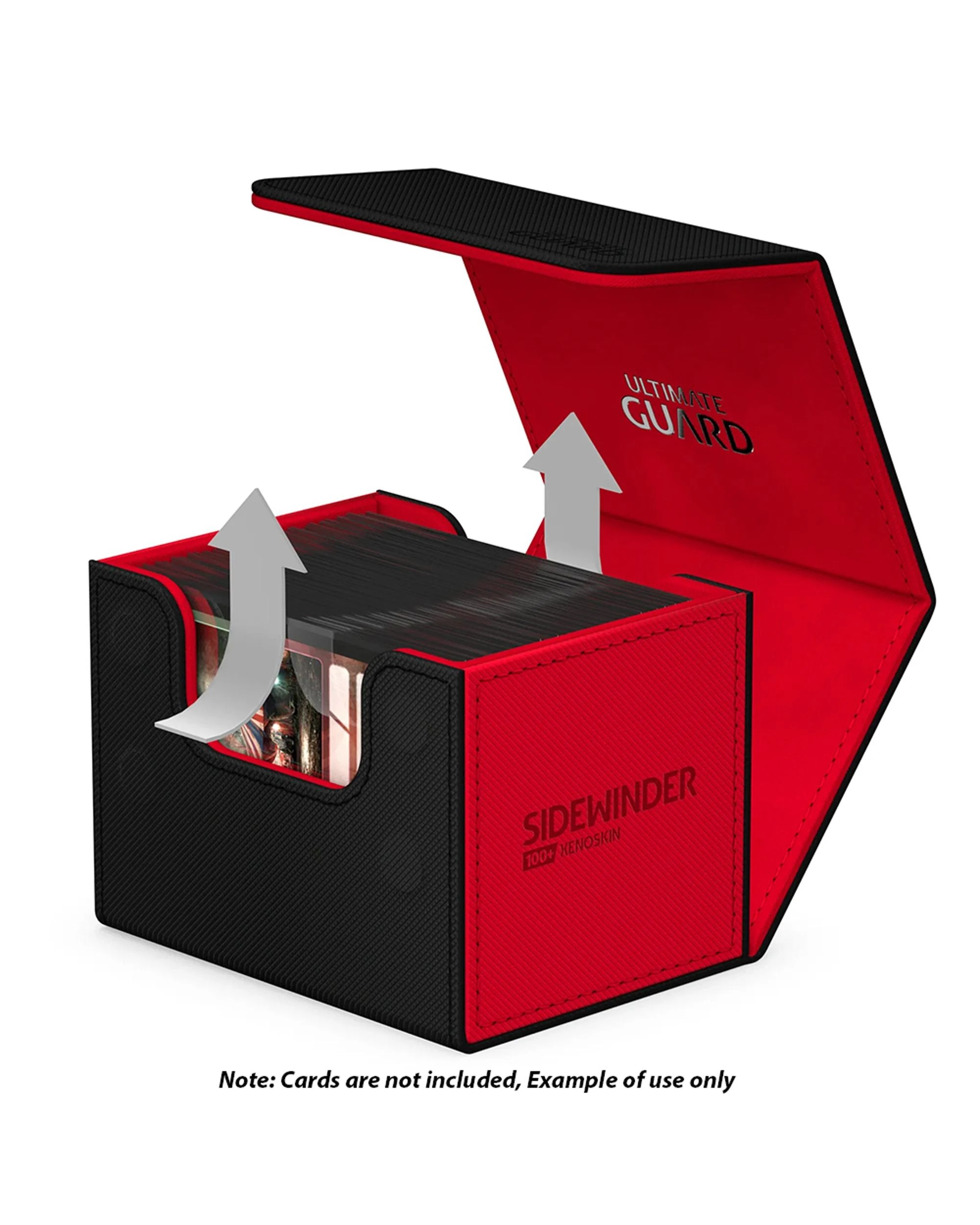 4 Ultimate Guard Sidewinder 100+ Synergy Deck Box - Black/Red - Multi, 4 of 6