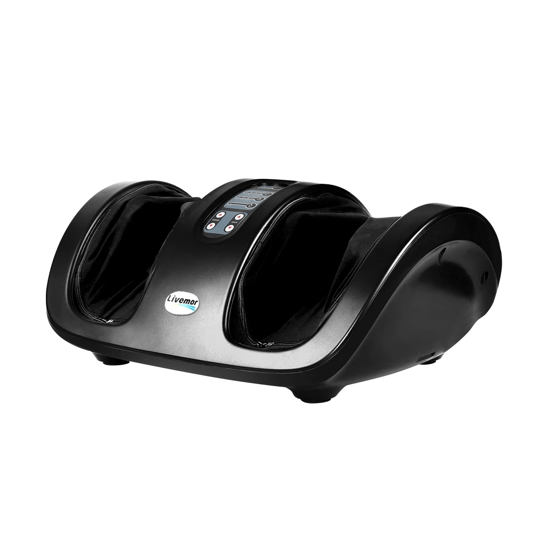 1 Livemor Foot Massager Shiatsu Massagers Electric Roller Kneading Leg - Black, 1 of 7