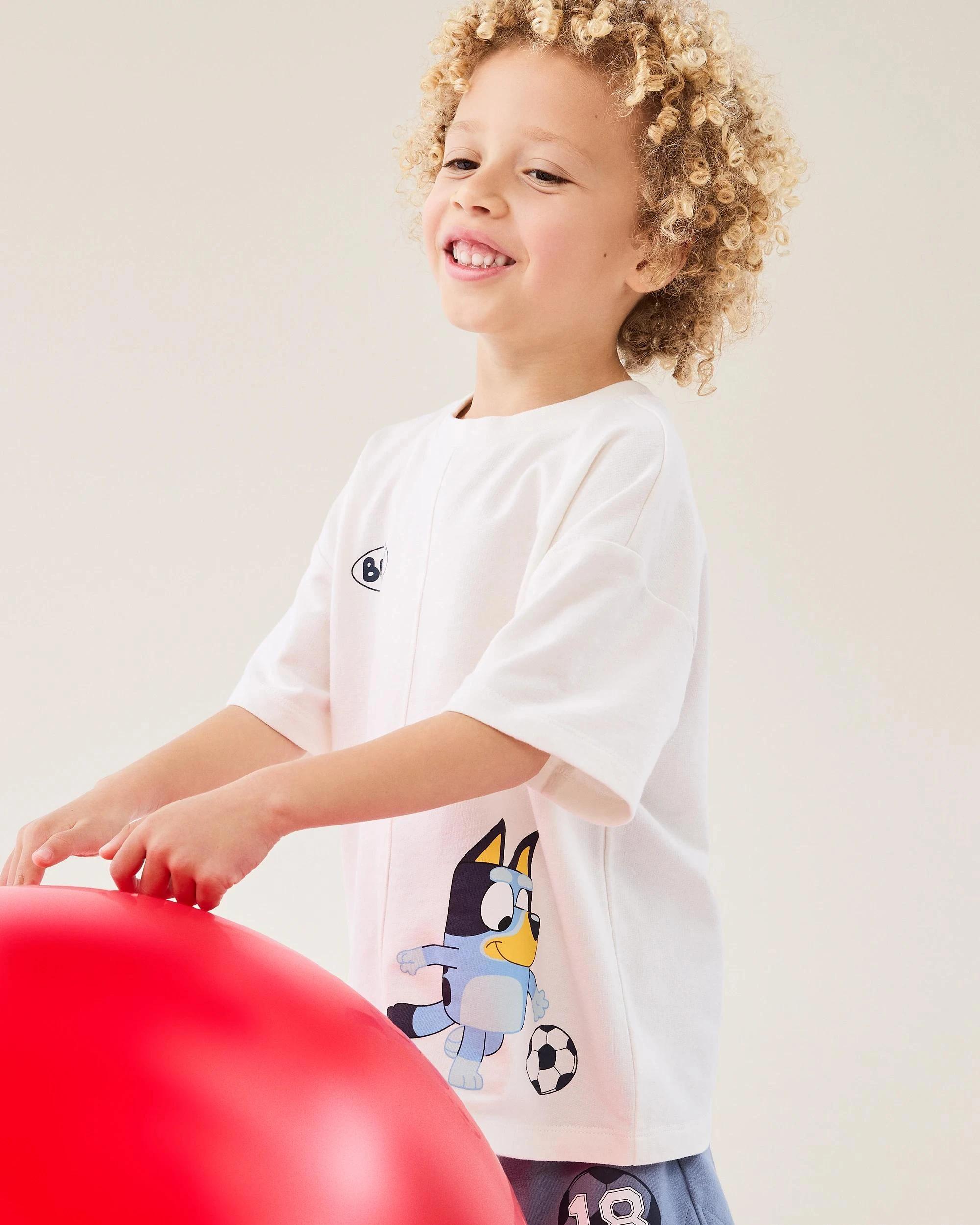 6 Bluey T-shirt WHITE, 6 of 7