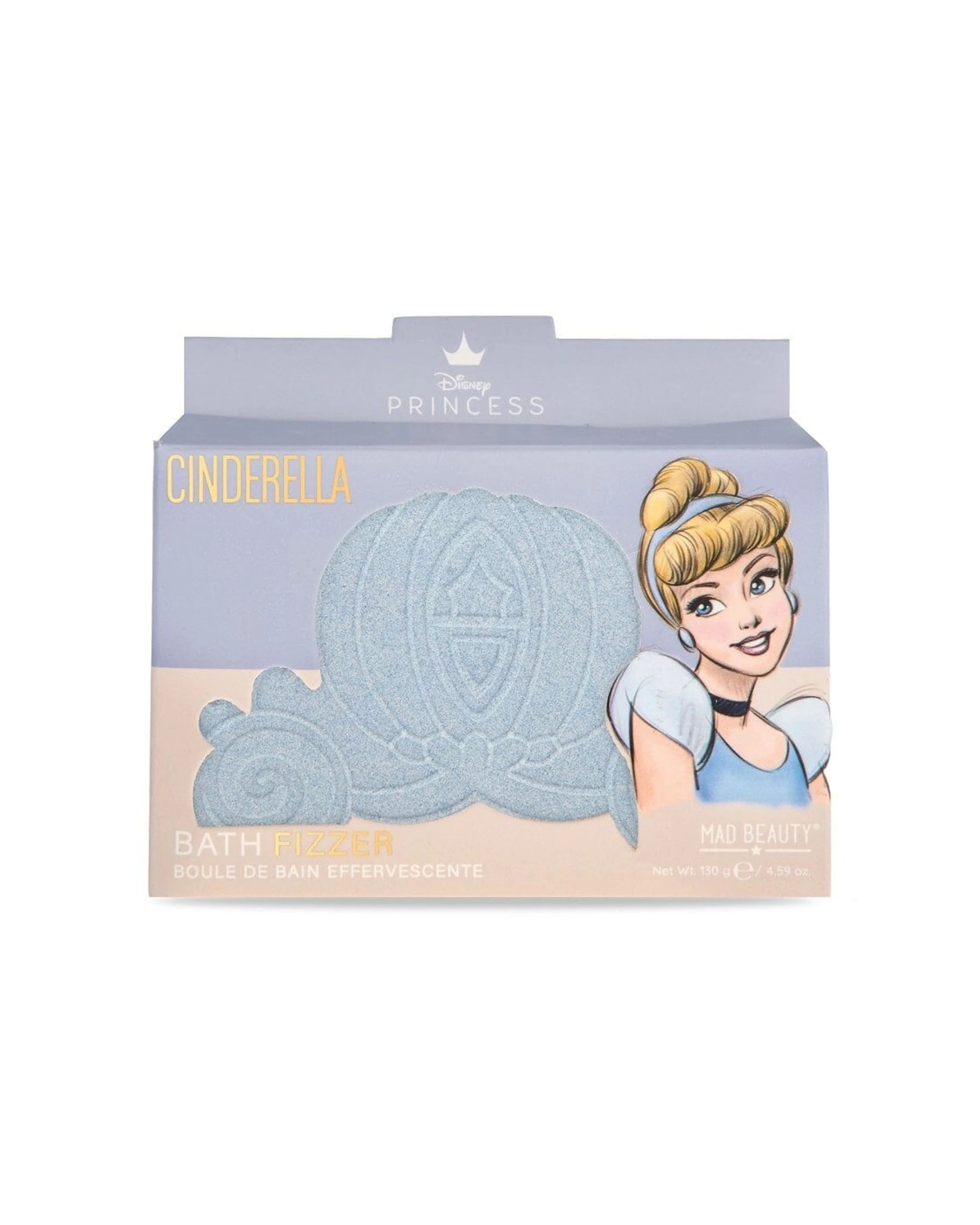 2 Disney Pure Princess Scented Bath Fizzer Cinderella Cedarwood And Lime Pack Of 4 - Blue, 2 of 4
