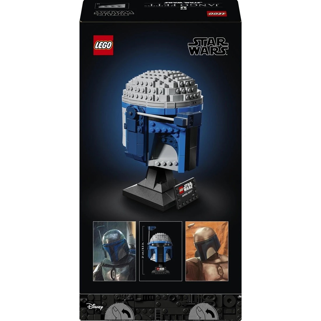 11 LEGO Star Wars Jango Fett Helmet 75408, 11 of 11