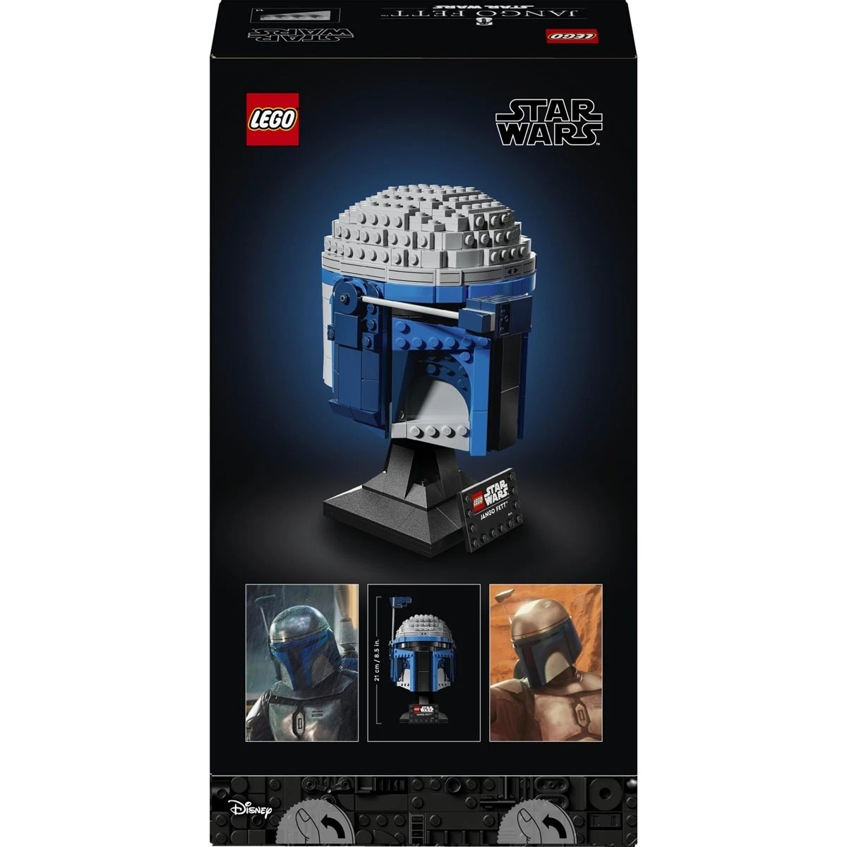 11 LEGO Star Wars Jango Fett Helmet 75408, 11 of 11