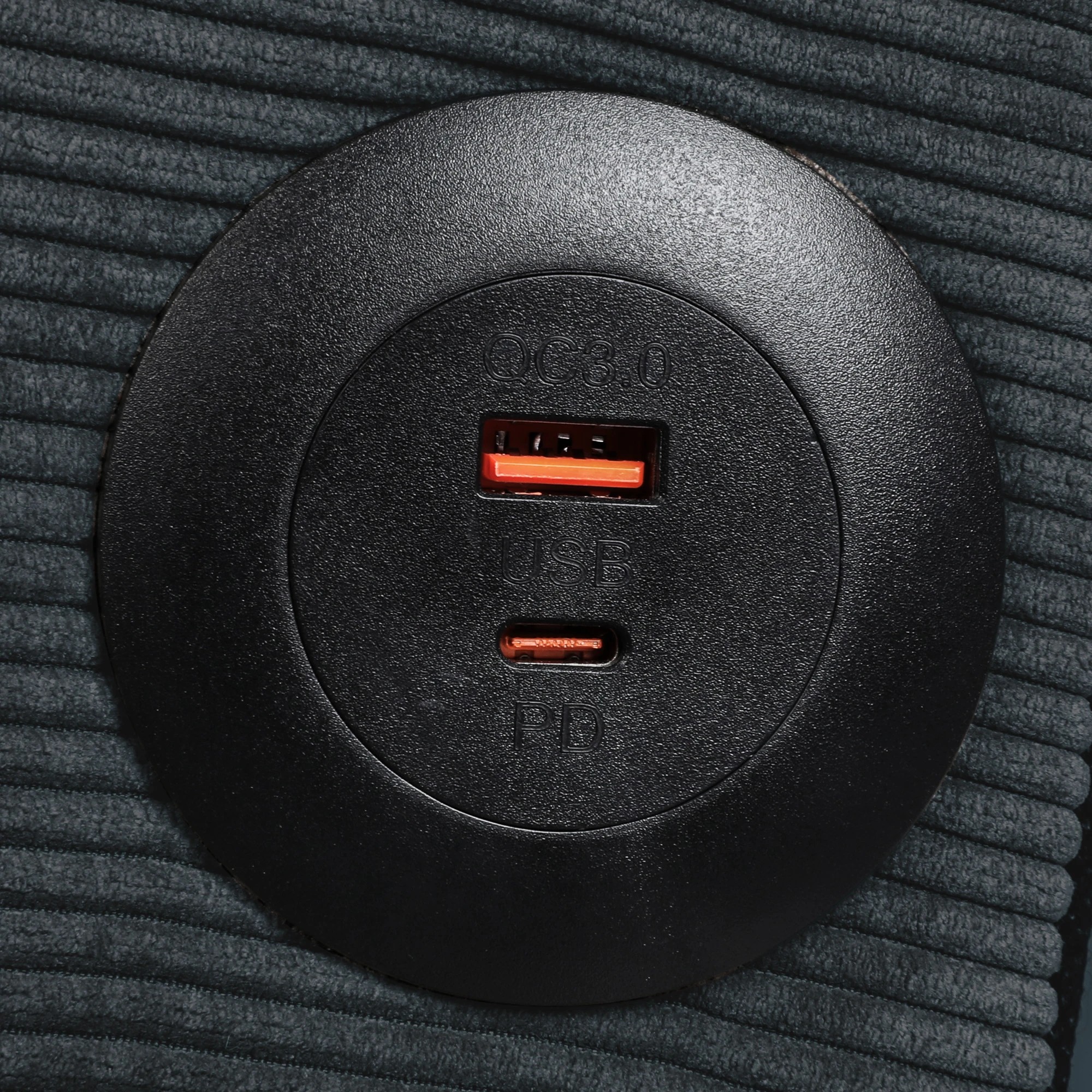 4 Levede 3 Seater Convertible Sofa Bed - Dark Grey, 4 of 5